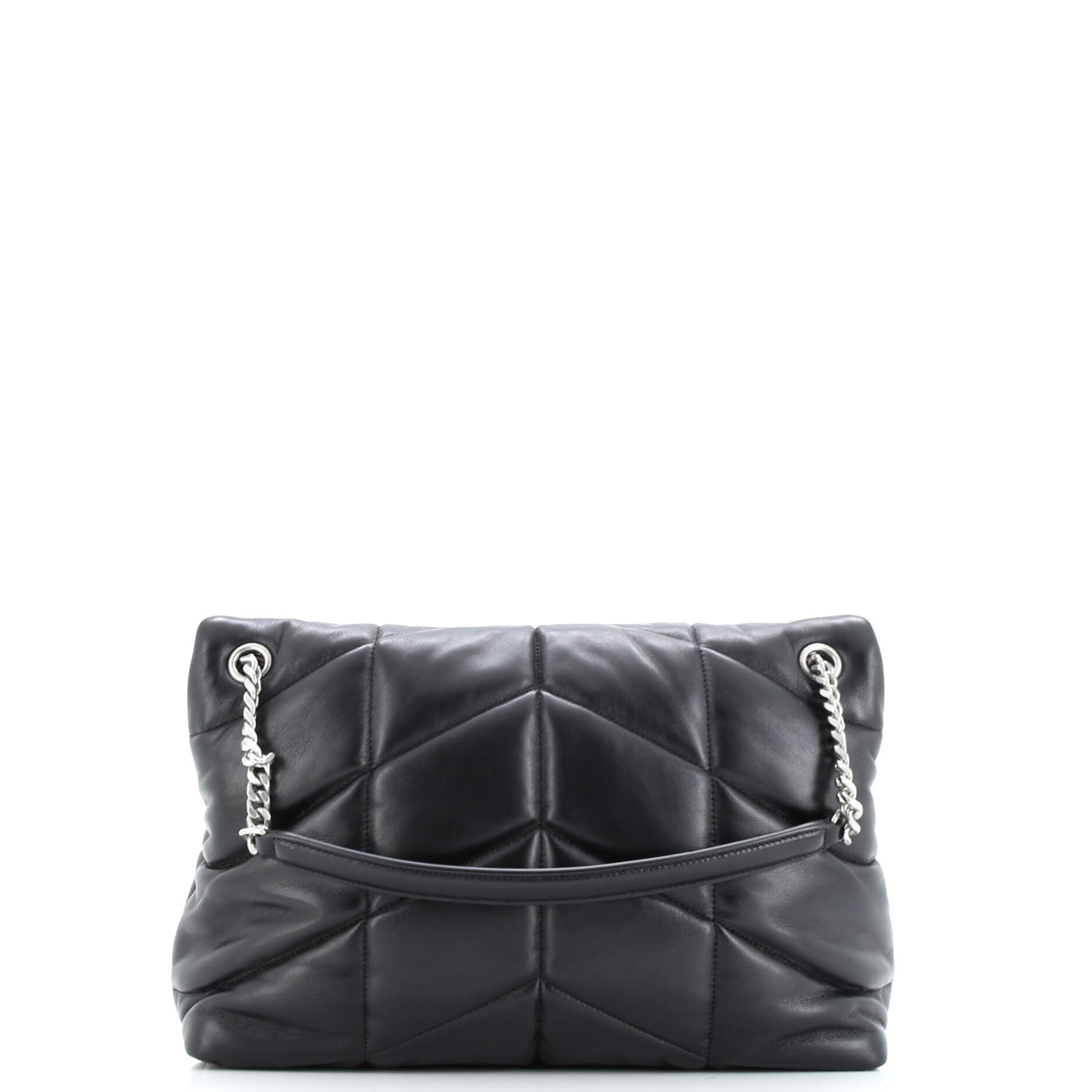 Saint Laurent Loulou Puffer Shoulder Bag Quilted Leather Medium