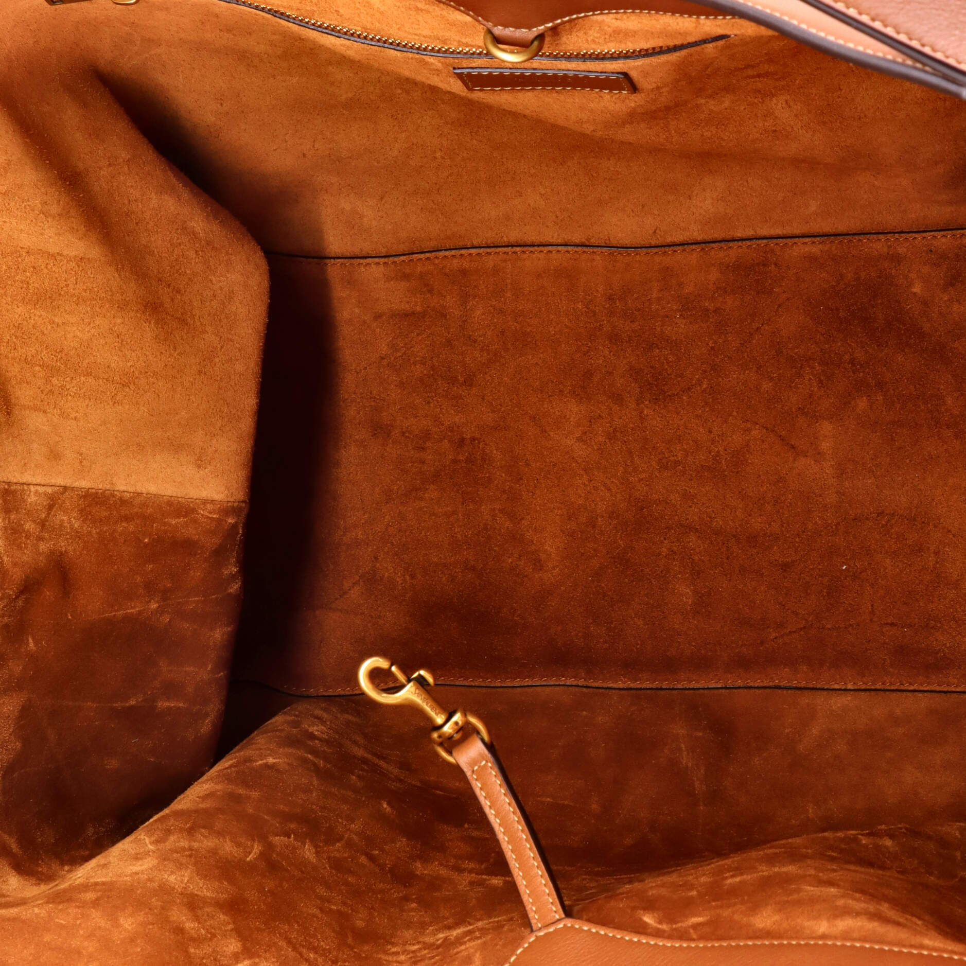 Saint Laurent Y Tote Leather Large