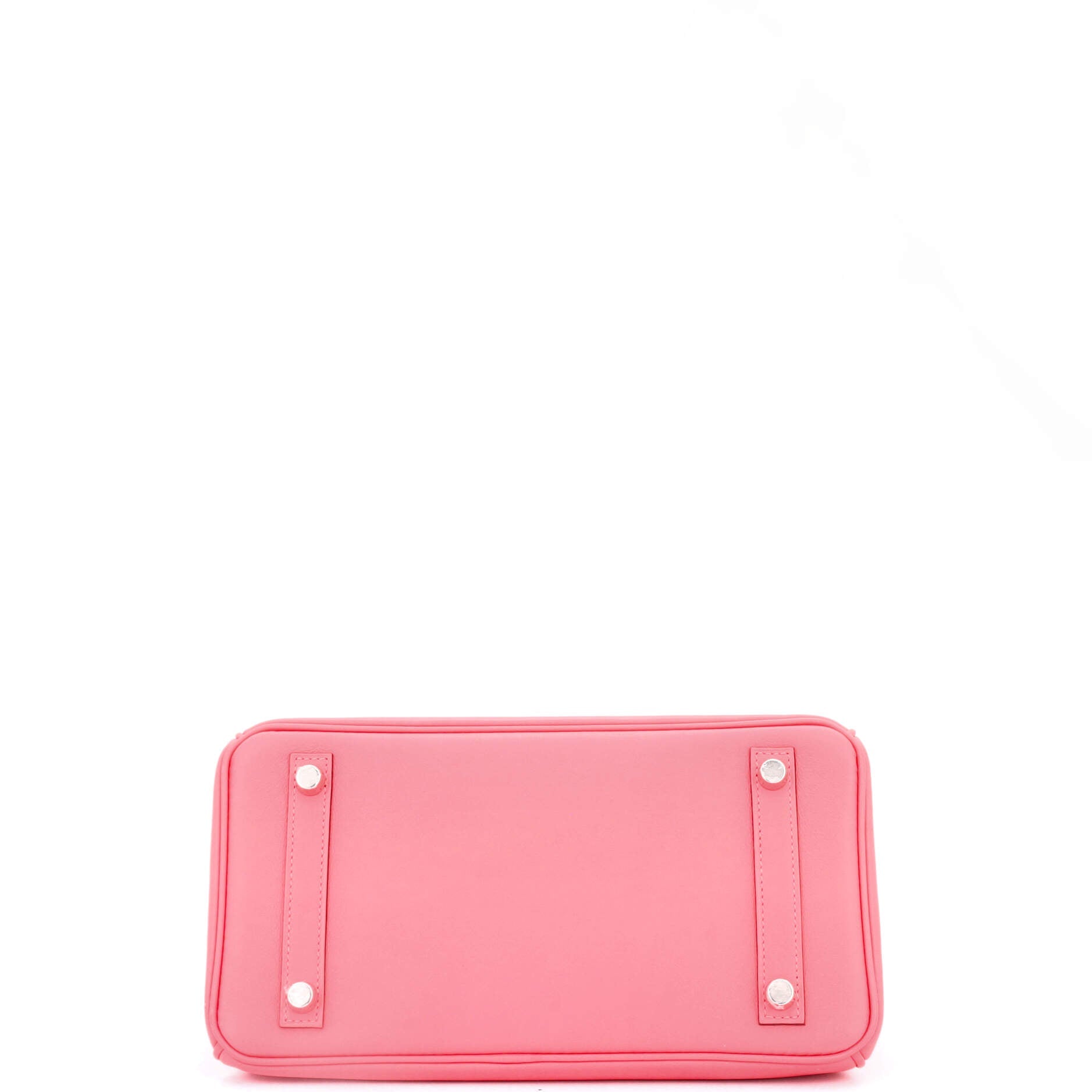 Hermes Birkin Handbag Pink Swift with Palladium Hardware 25