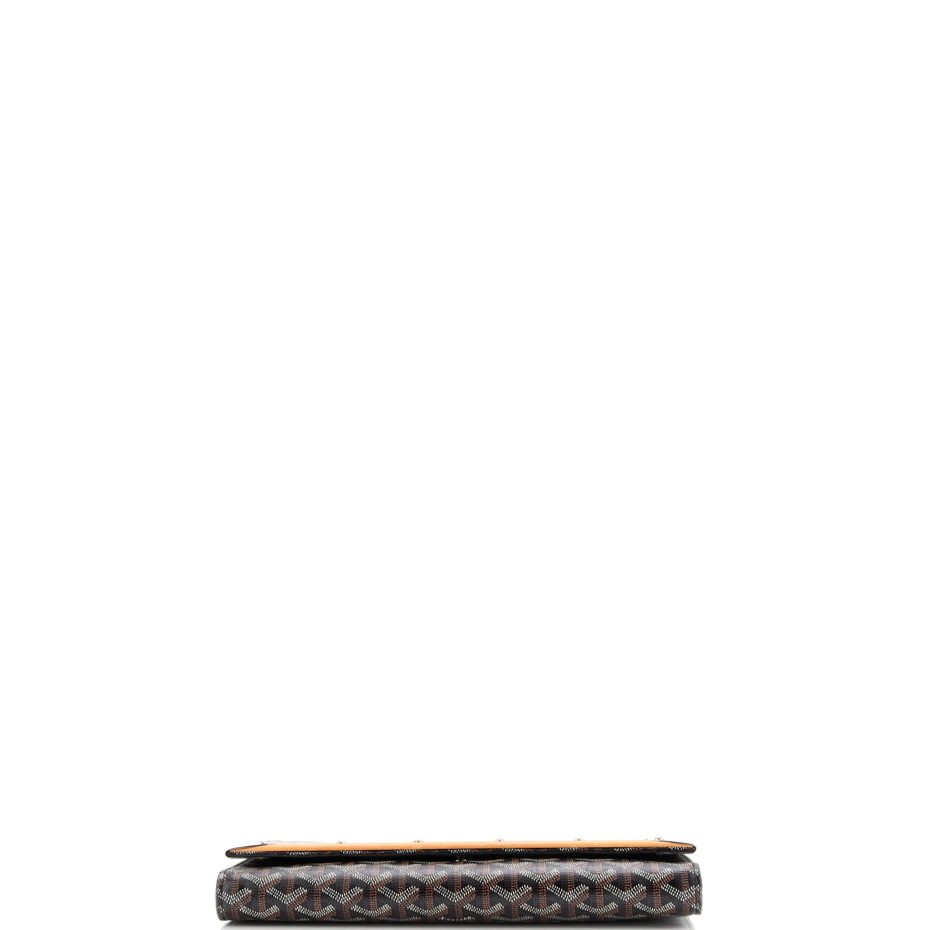 Goyard Monte Carlo Clutch Coated Canvas MM