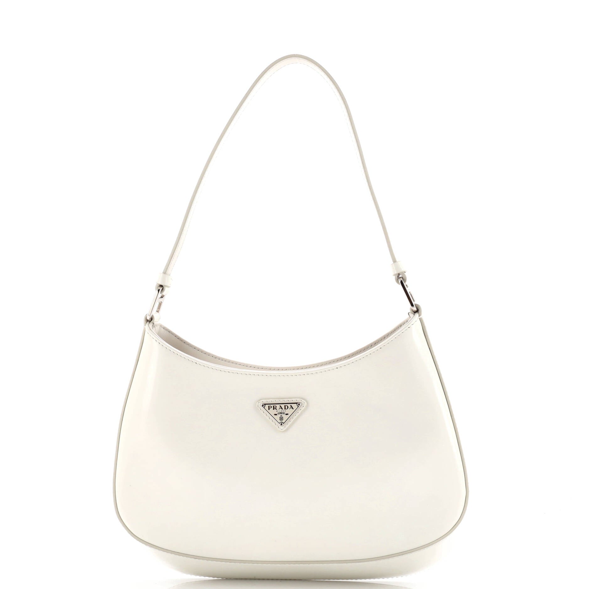 Prada Cleo Shoulder Bag Spazzolato Leather Medium