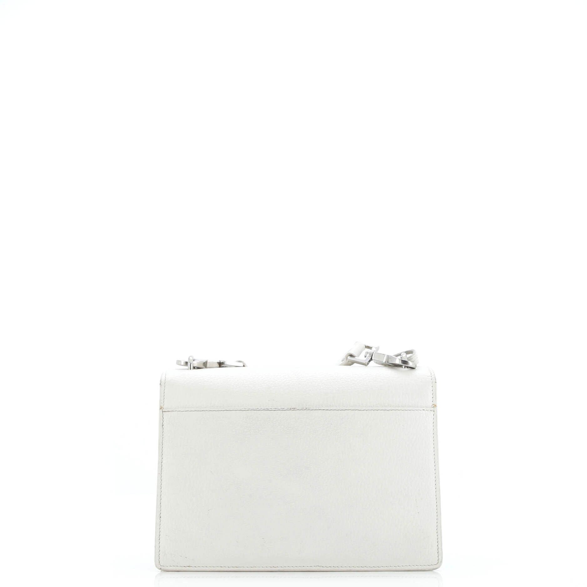 Saint Laurent Le 5 a 7 Hobo Crocodile Embossed Leather Small