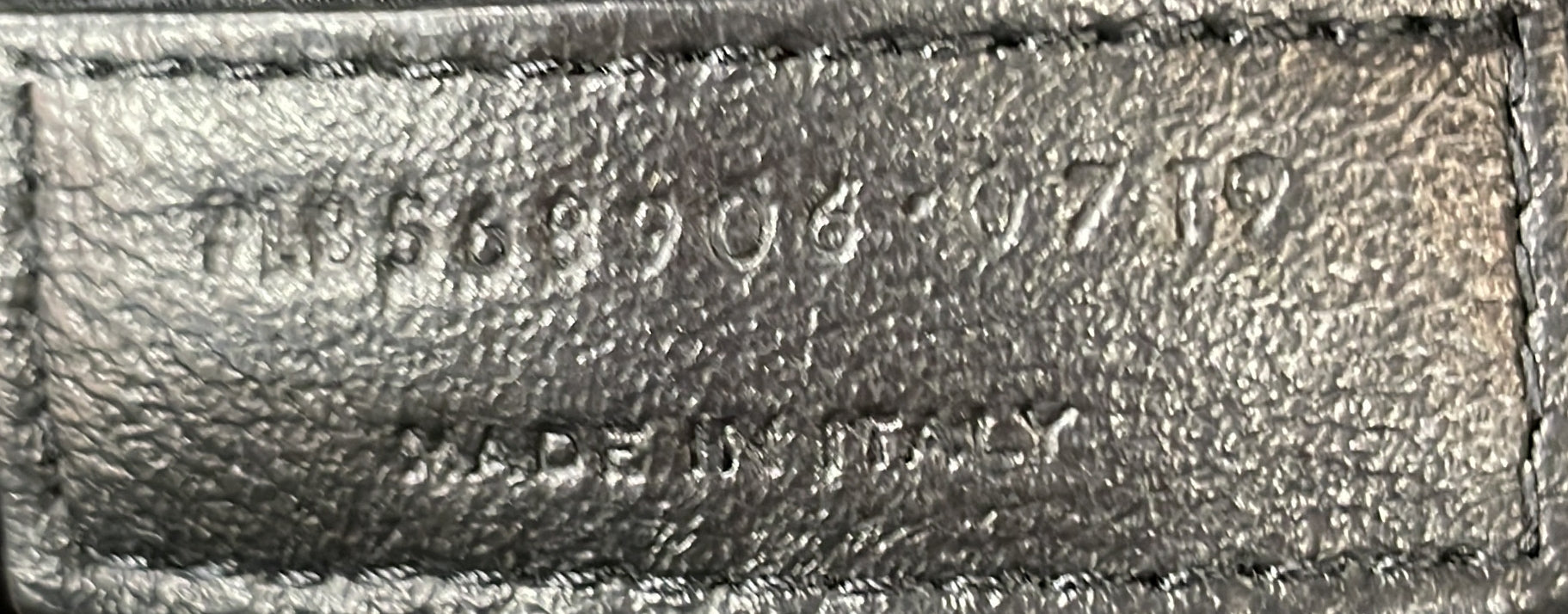 Saint Laurent Angie Chain Shoulder Bag Quilted Leather Small