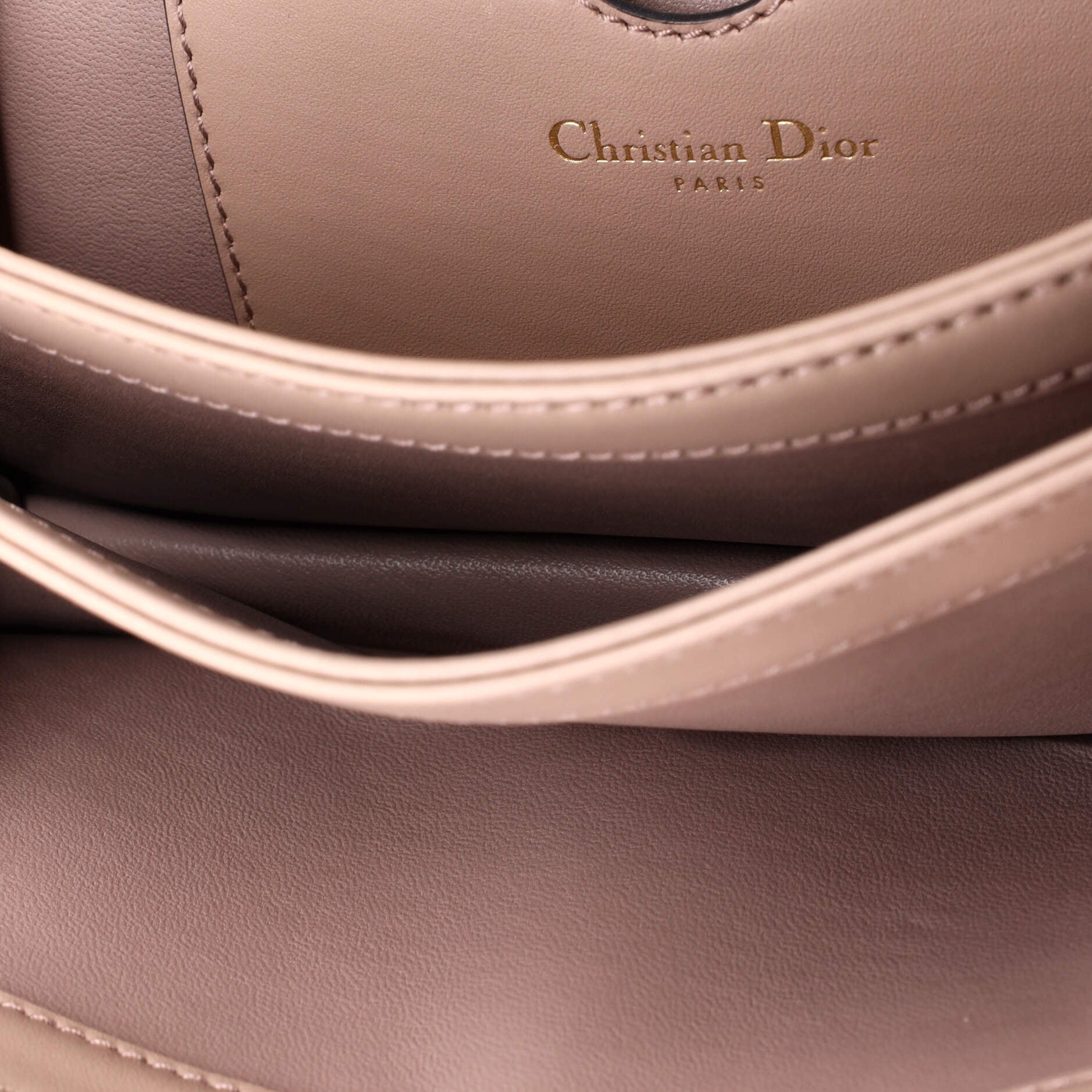 Christian Dior Bee Clutch Leather