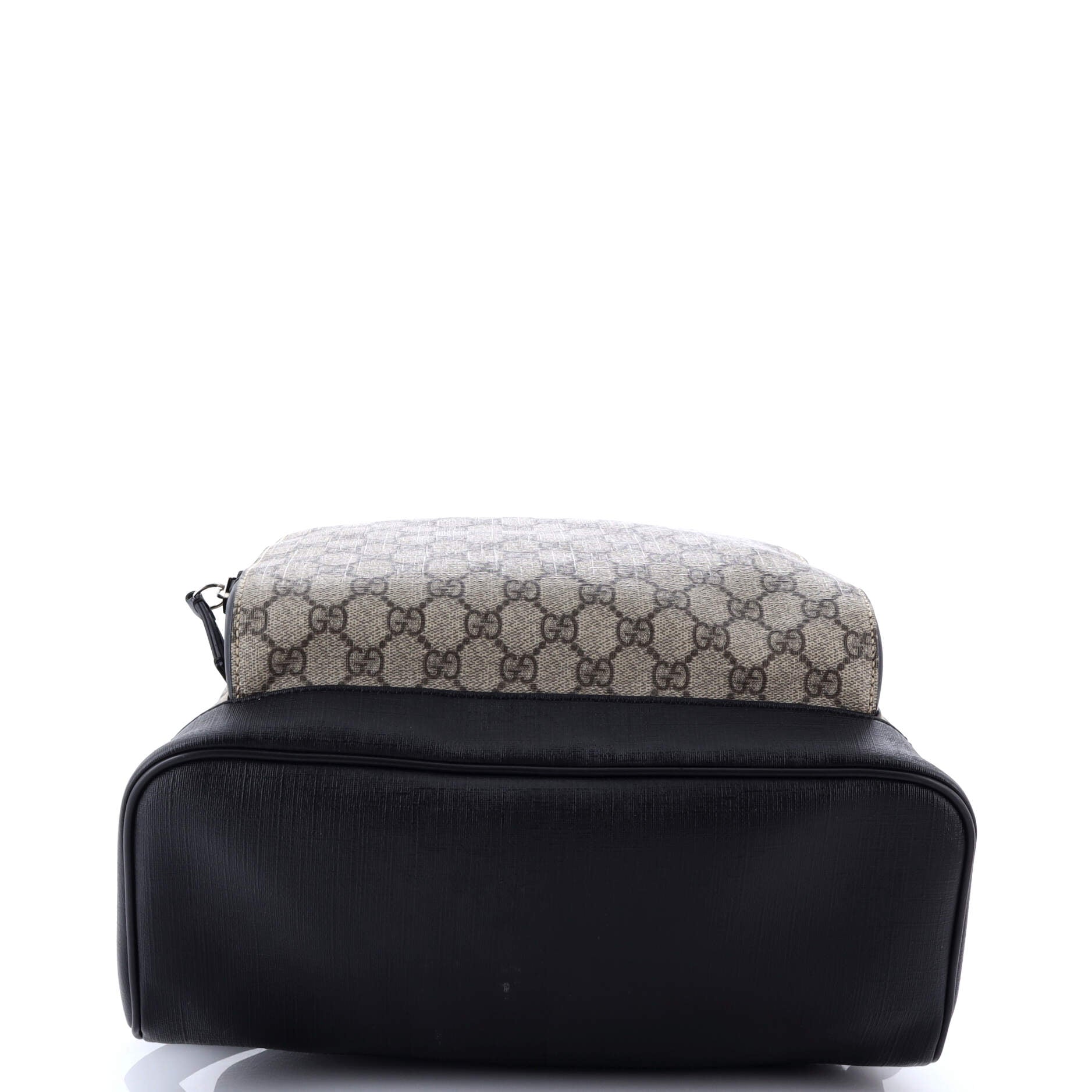 Gucci Zip Pocket Backpack GG Coated Canvas Medium