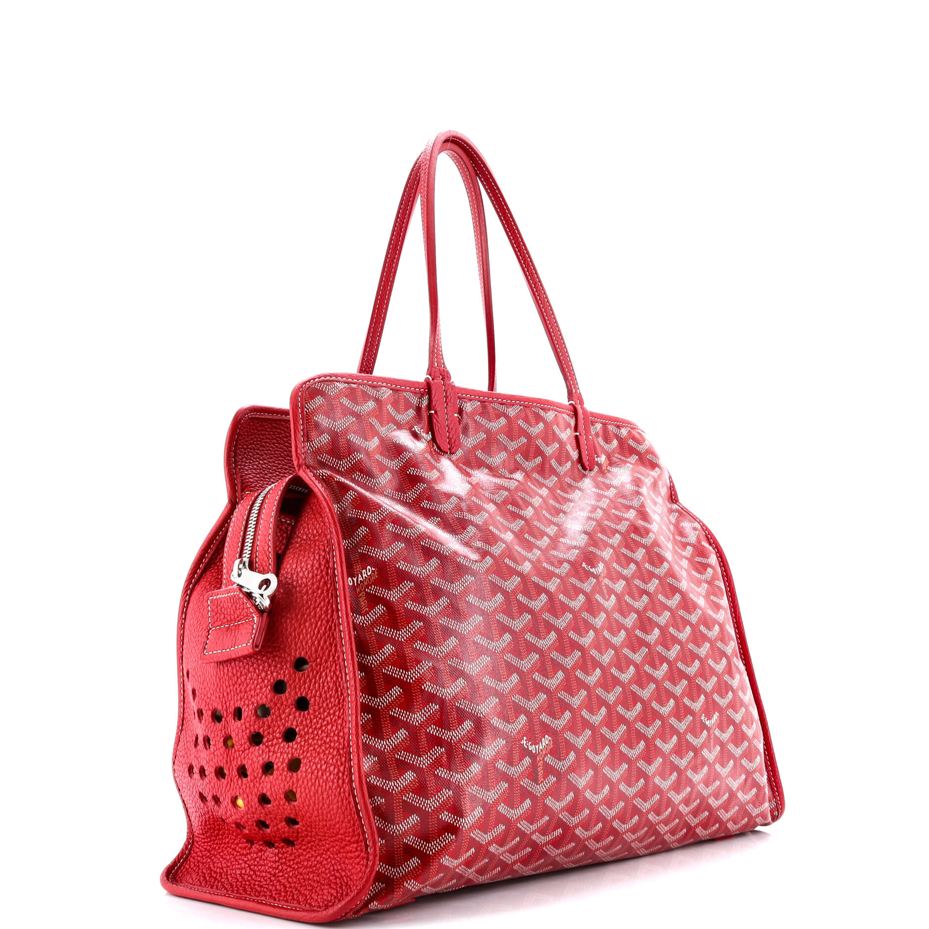 Goyard Hardy Pet Carrier Coated Canvas PM