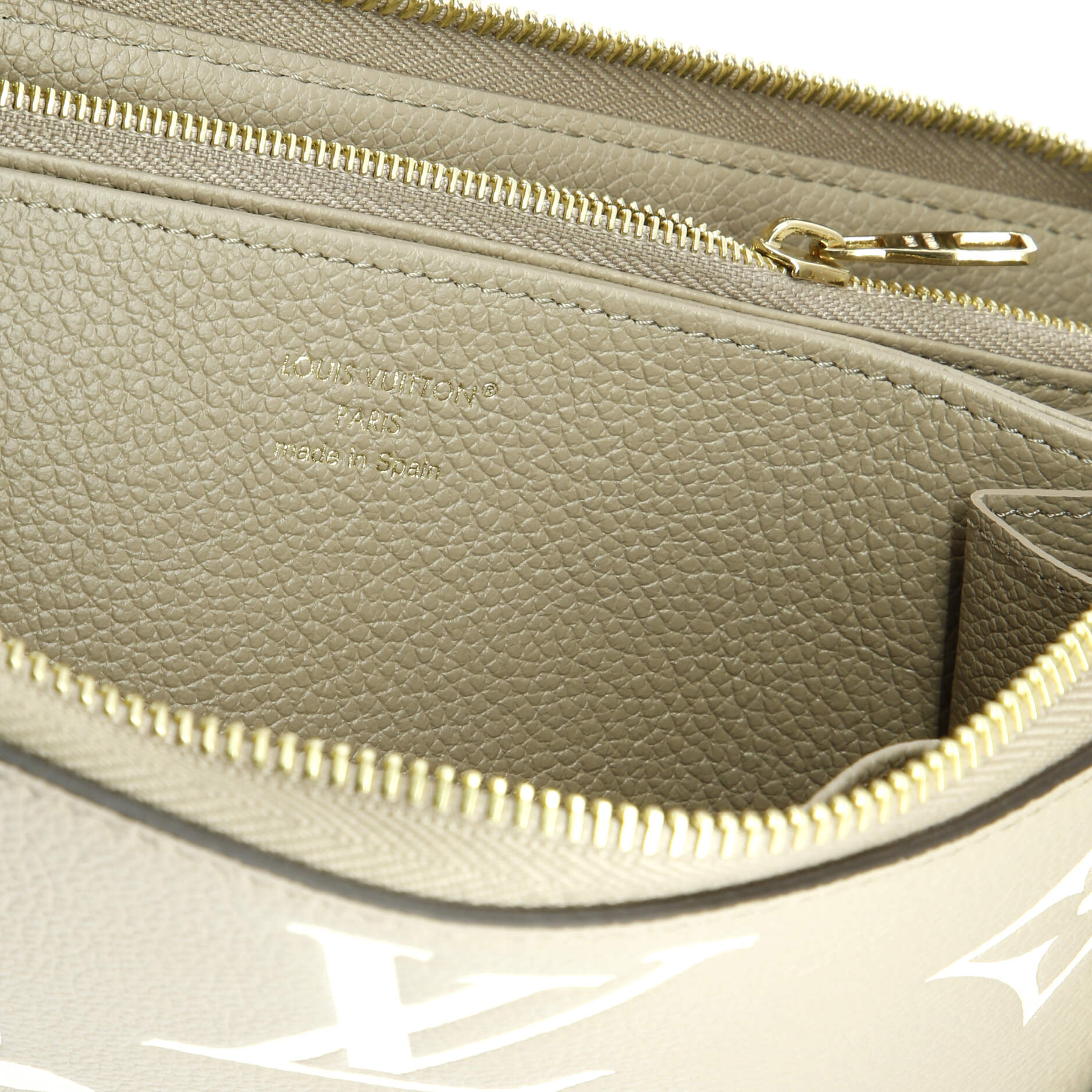 Louis Vuitton Zippy Wallet Bicolor Monogram Empreinte Giant