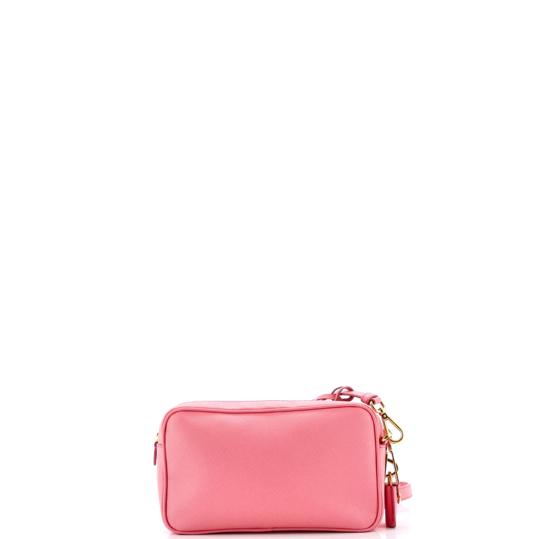 Prada Front Pocket Crossbody Bag Saffiano Leather Small