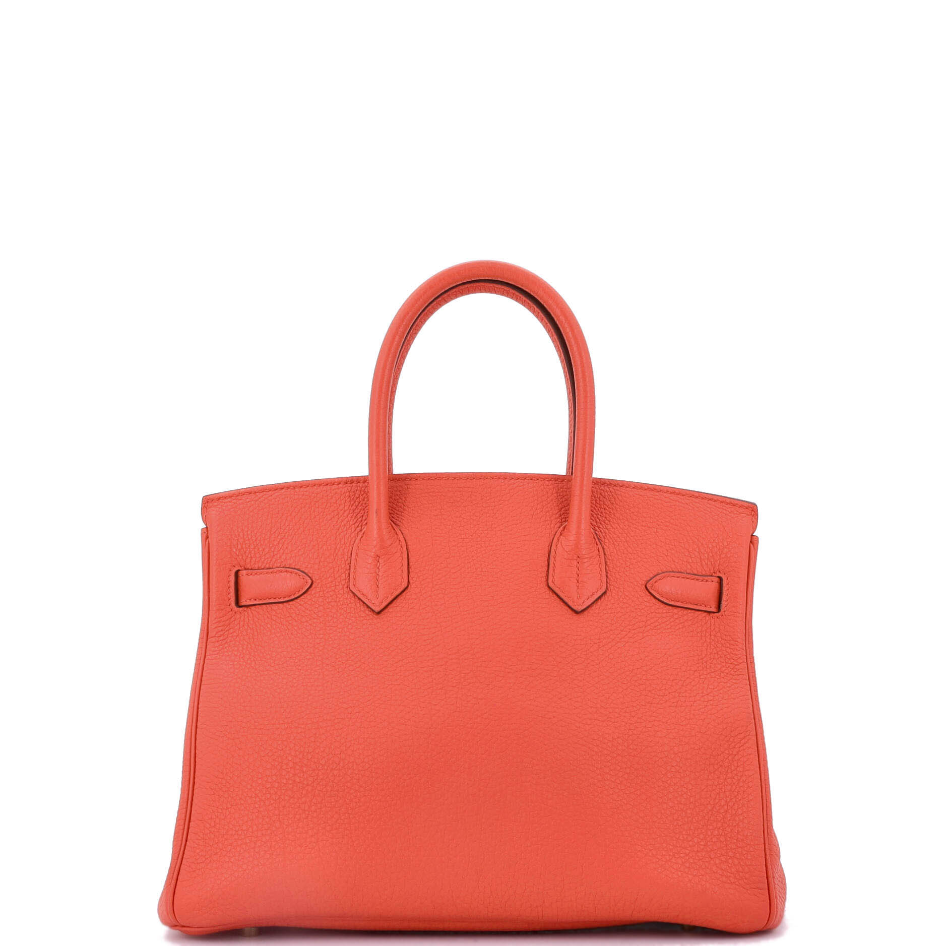 Hermes Birkin Handbag Orange Togo with Gold Hardware 30