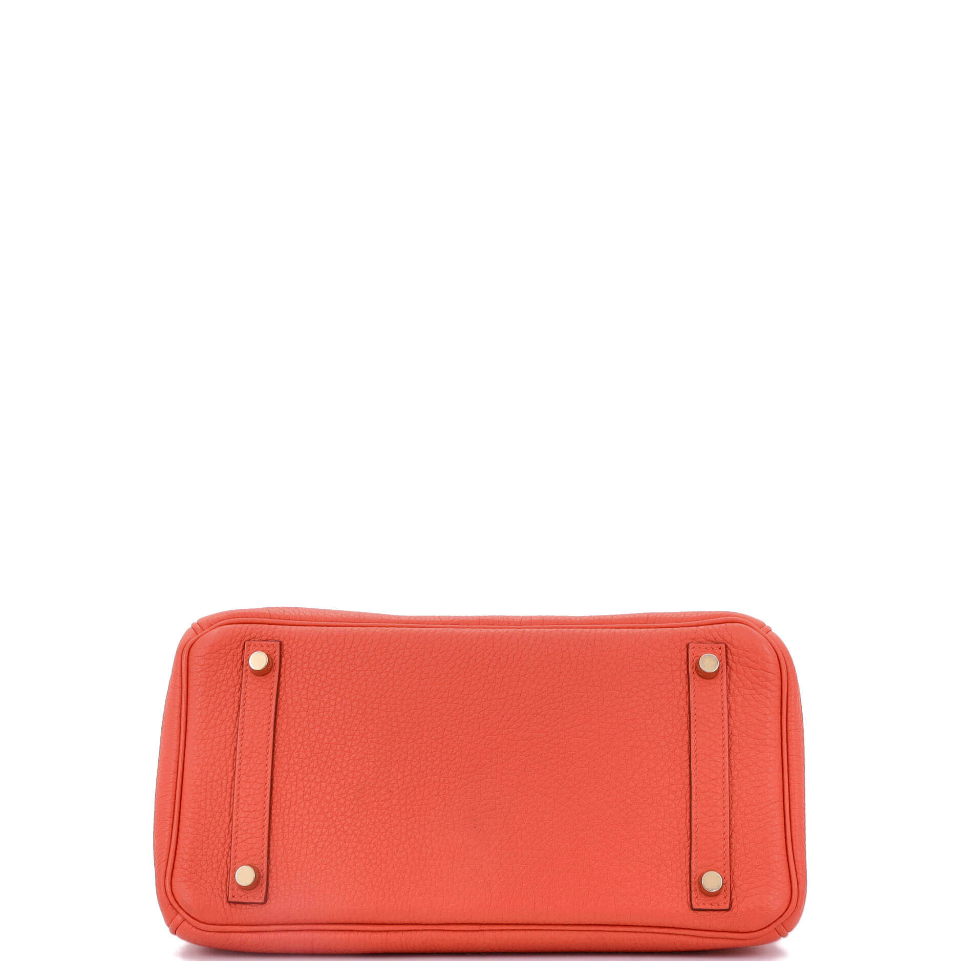 Hermes Birkin Handbag Orange Togo with Gold Hardware 30