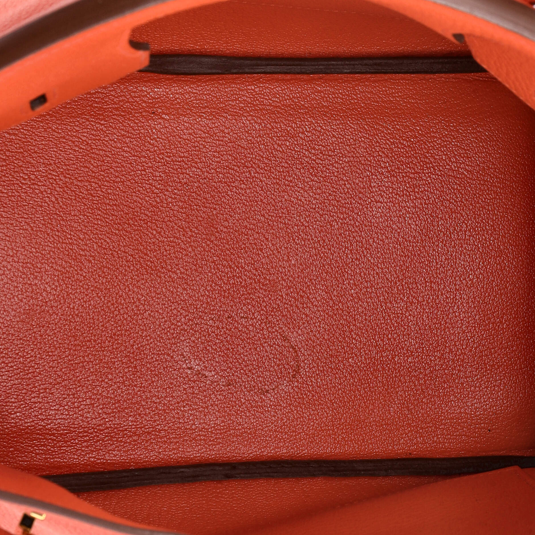 Hermes Birkin Handbag Orange Togo with Gold Hardware 30