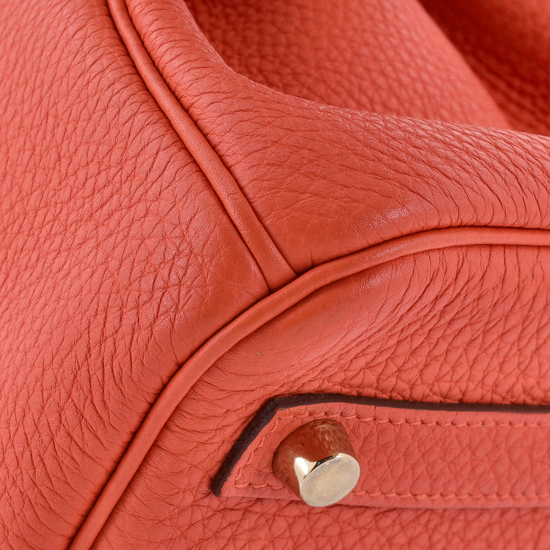 Hermes Birkin Handbag Orange Togo with Gold Hardware 30