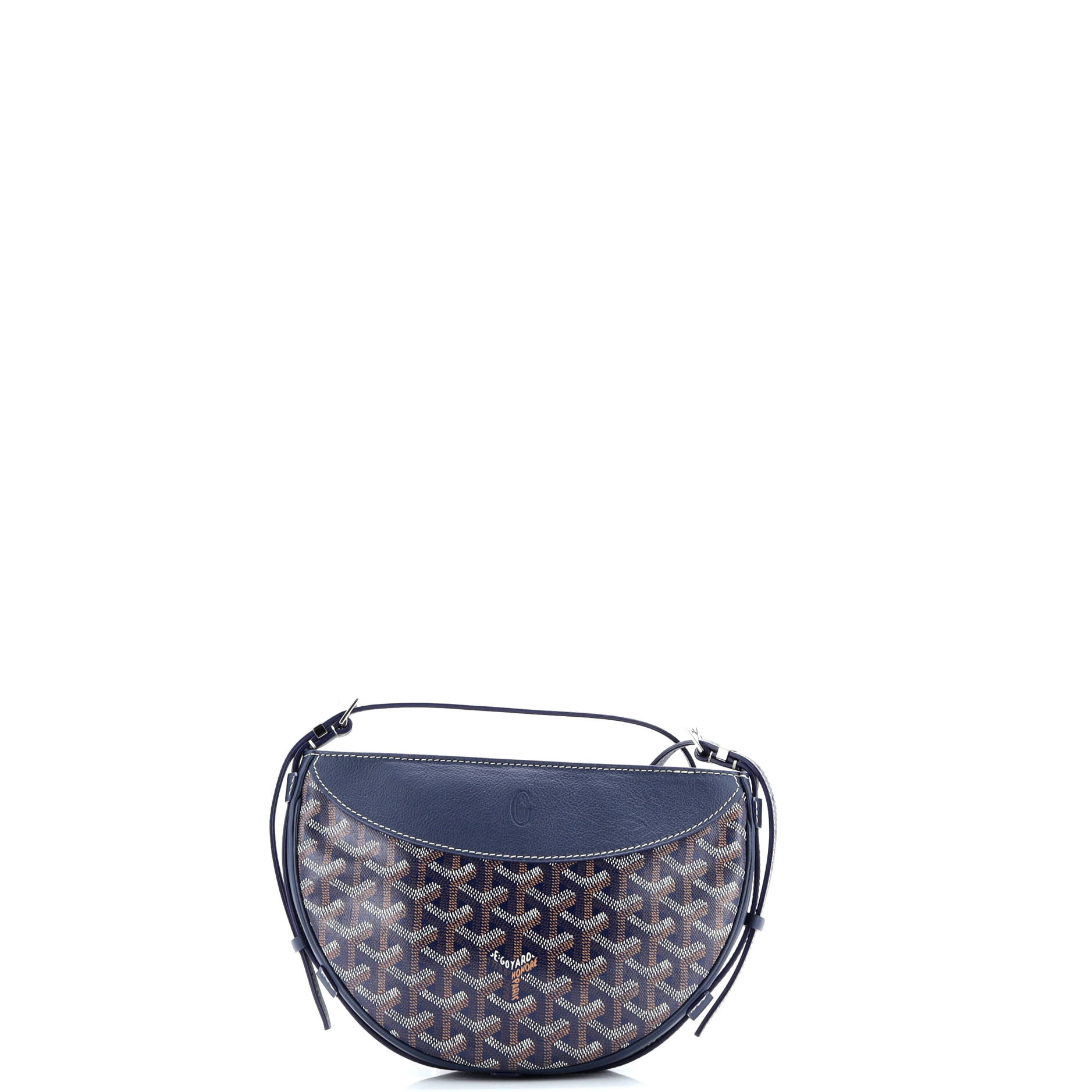 Goyard Hirondelle Shoulder Bag Coated Canvas and Leather