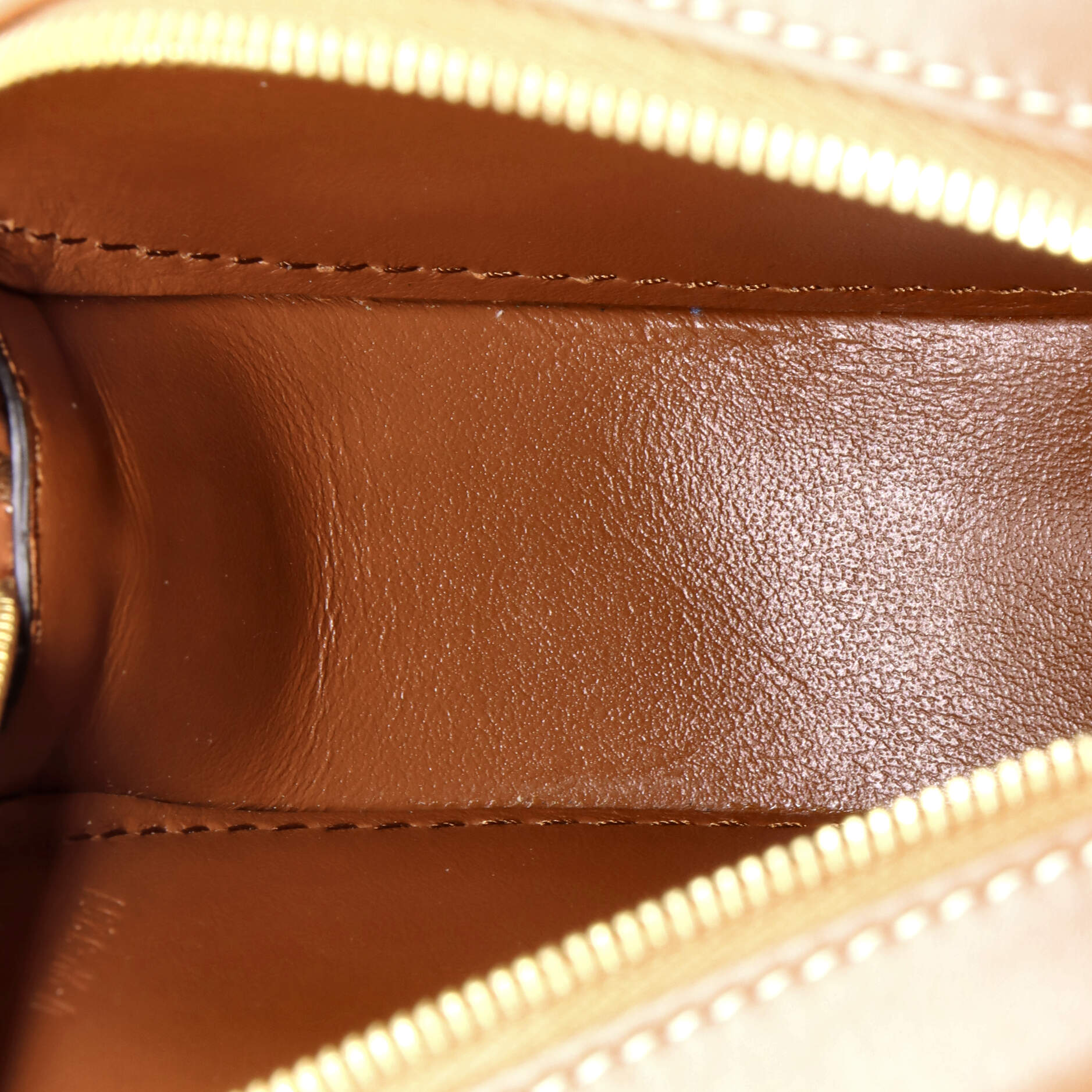 Celine Triomphe Oval Crossbody Bag Leather Mini