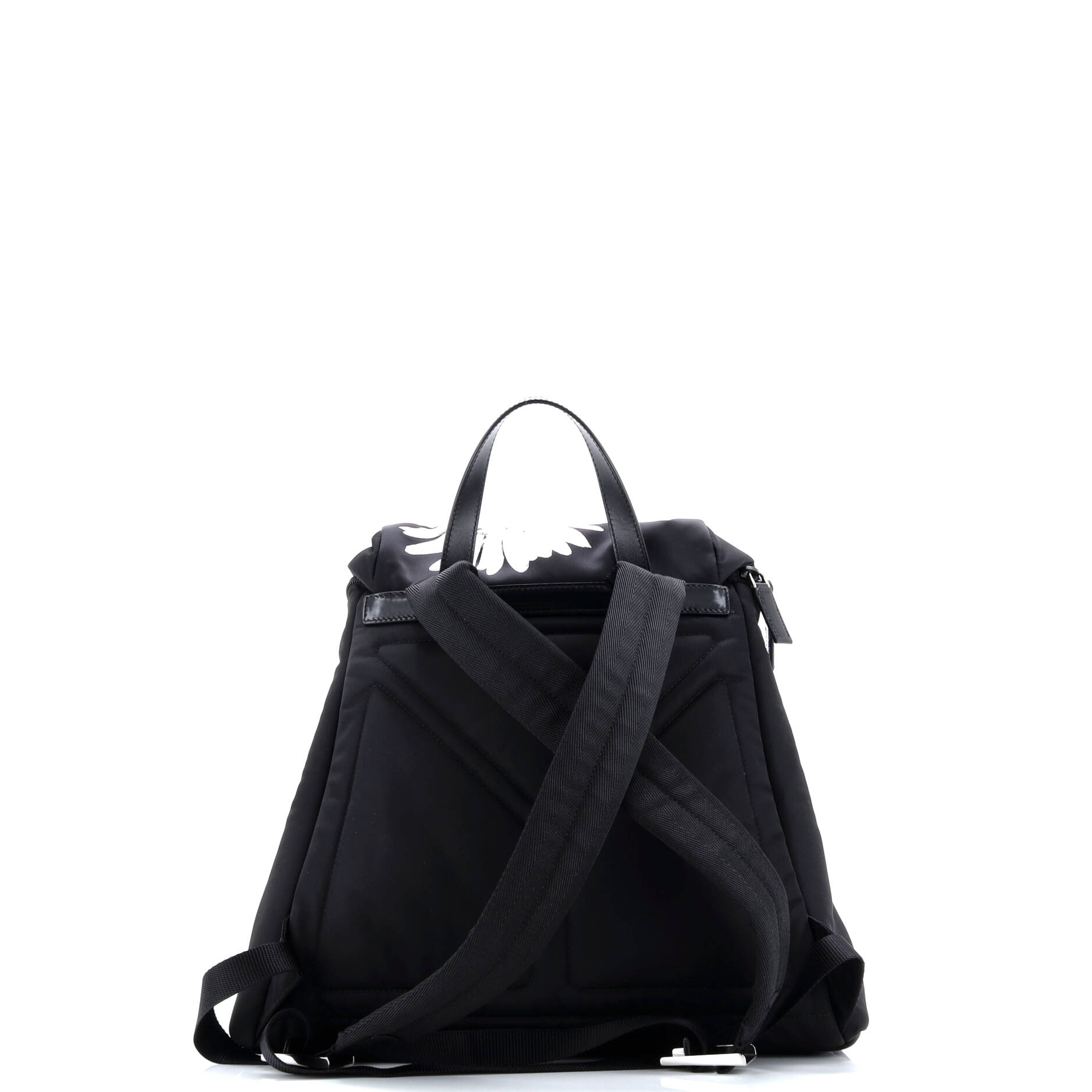 Prada Signaux Backpack Printed Nylon