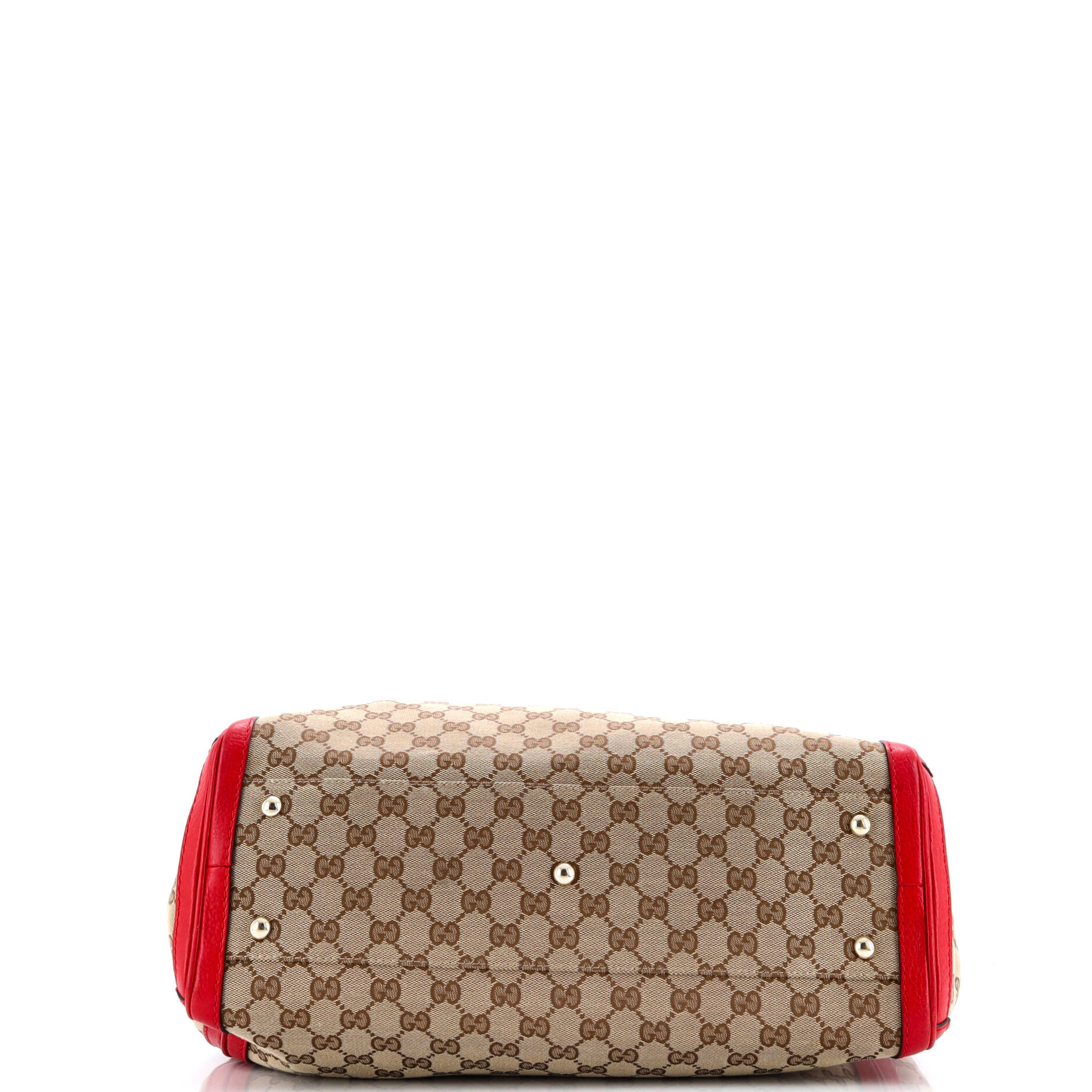 Gucci Bella Tote GG Canvas with Leather Medium