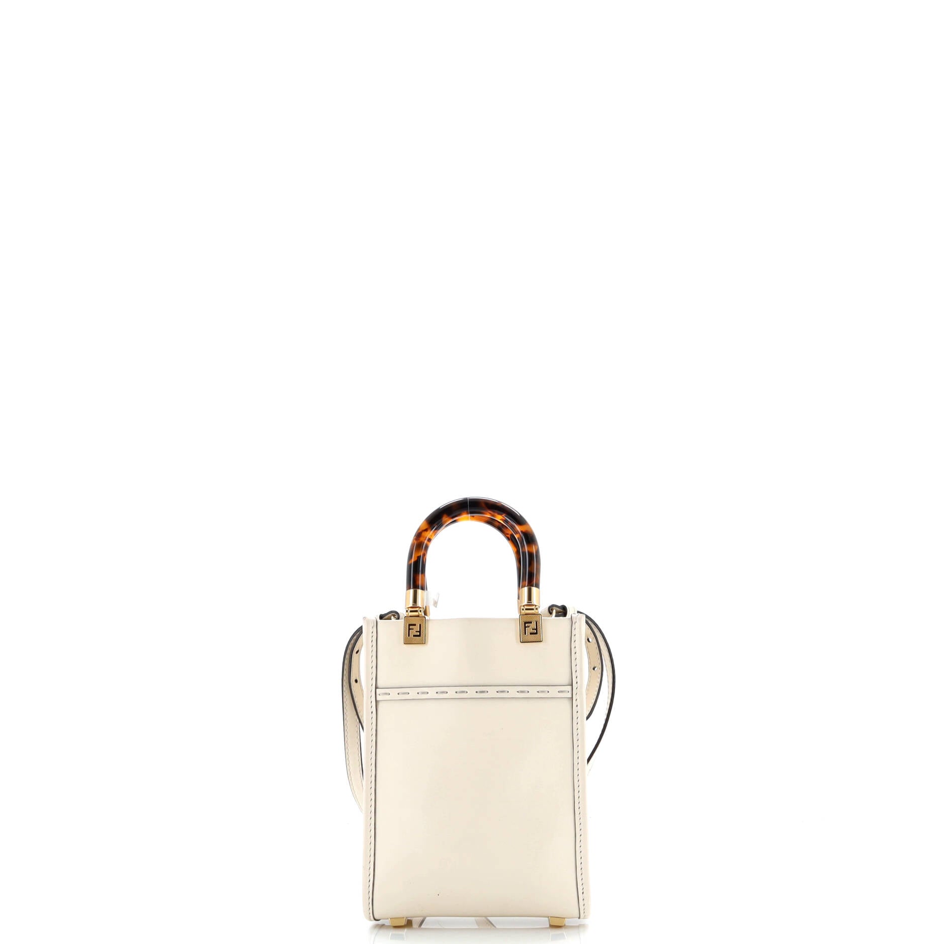 Fendi Sunshine Shopper Tote Leather Mini