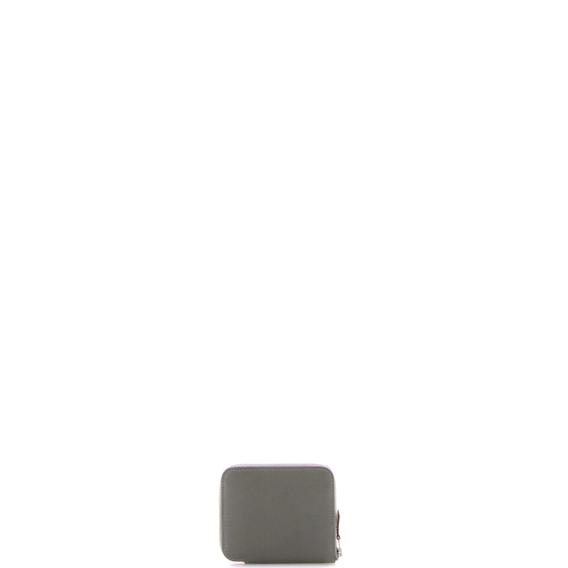 Hermes Azap Zip Around Wallet Silk'in Evercolor Compact