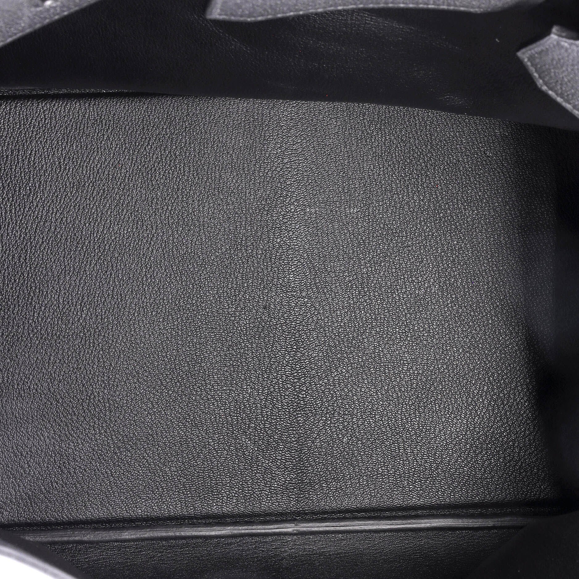 Hermes HAC Birkin Bag Black Togo with Palladium Hardware 40