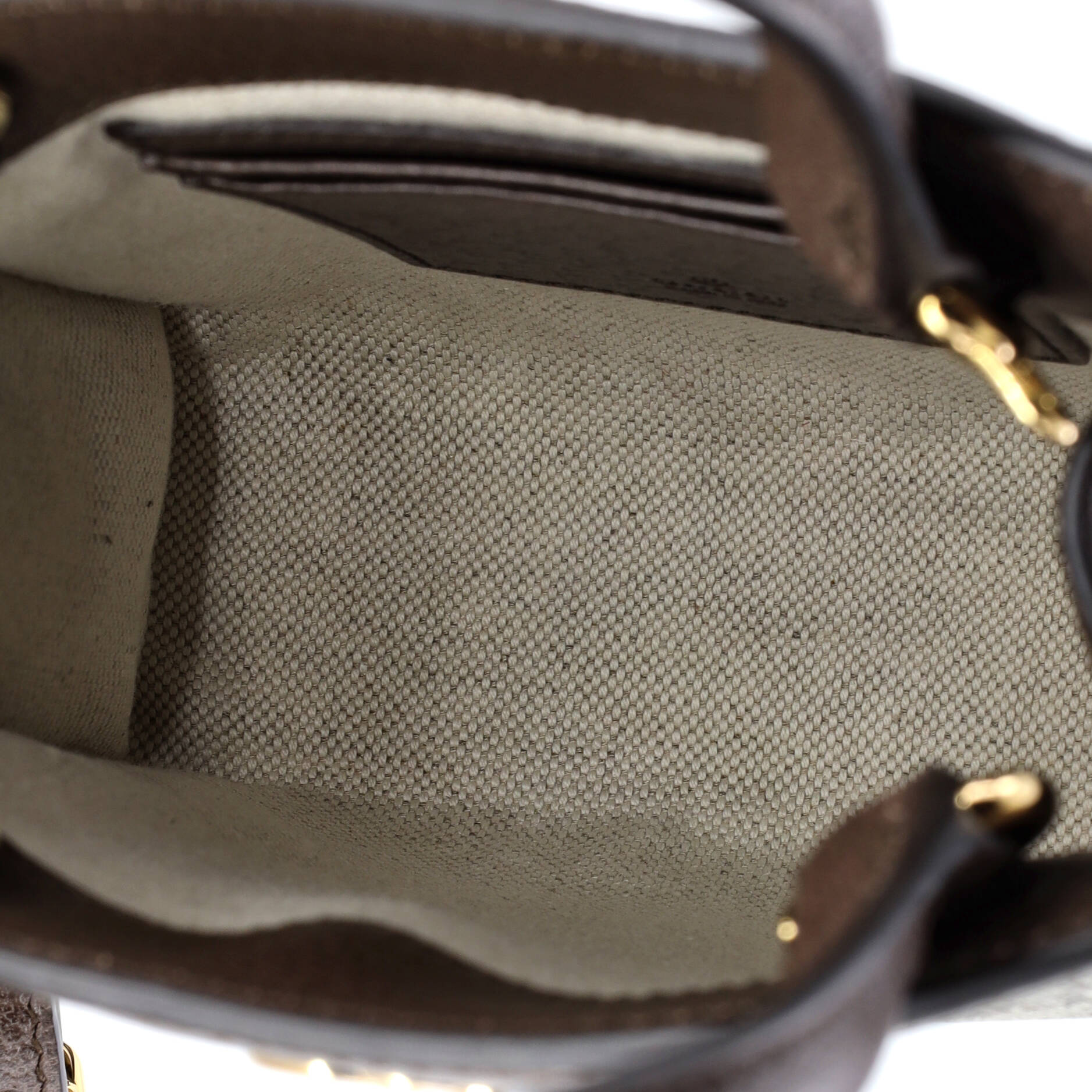 Gucci Ophidia Convertible Tote GG Coated Canvas Super Mini
