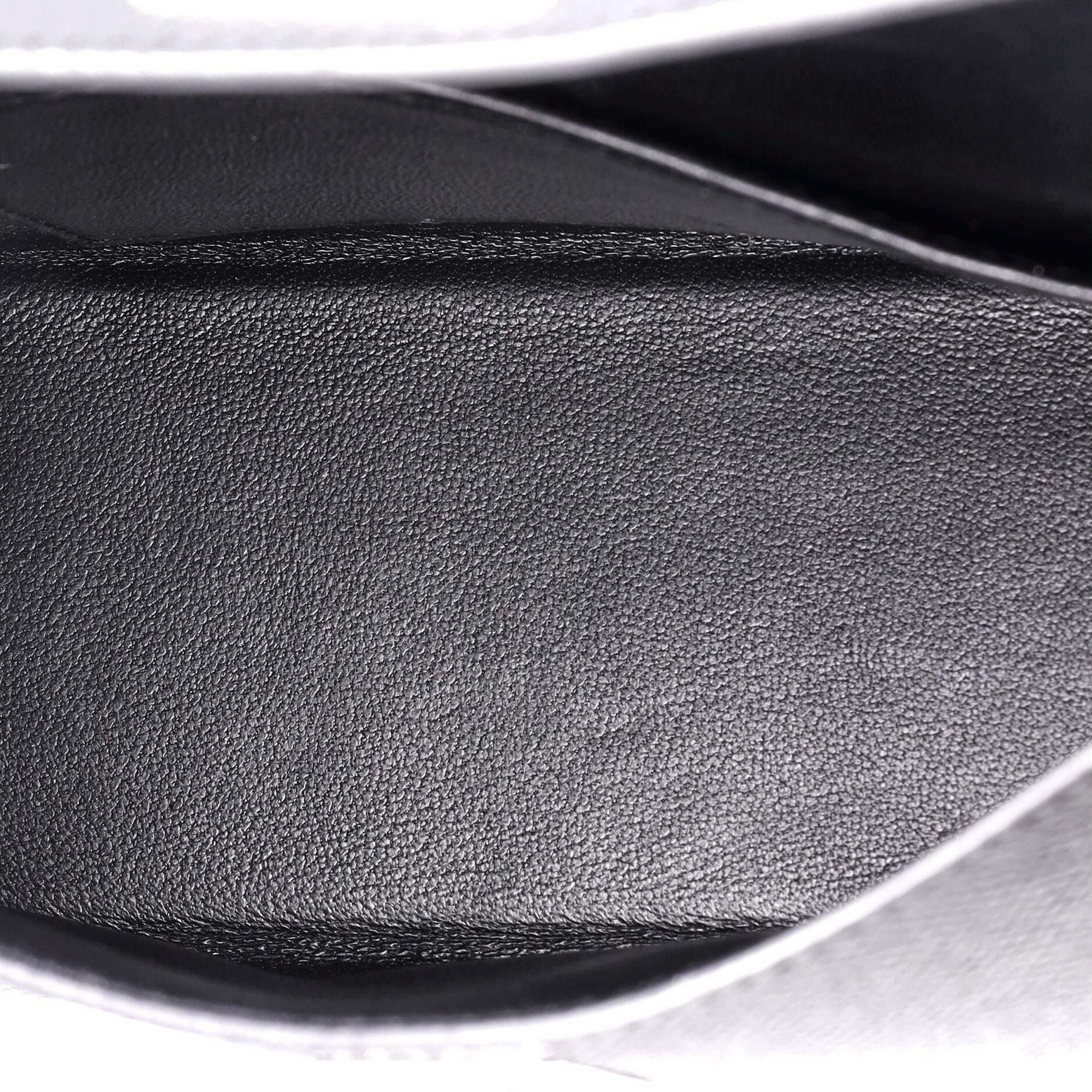 Hermes Kelly Mini II Bag Black Epsom with Palladium Hardware 20
