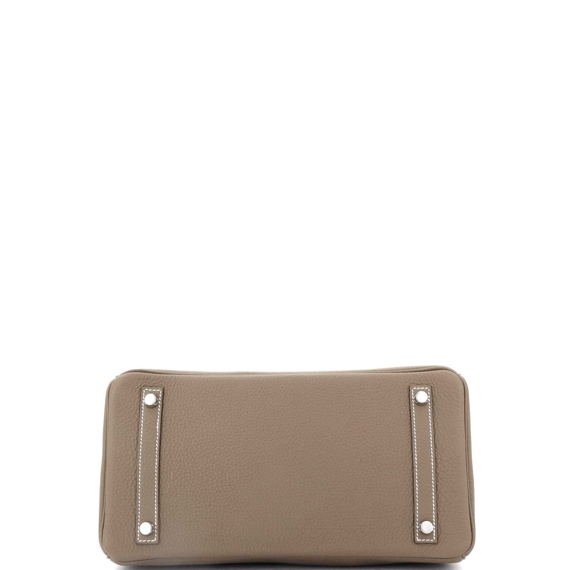 Hermes Birkin Handbag Grey Togo with Palladium Hardware 30