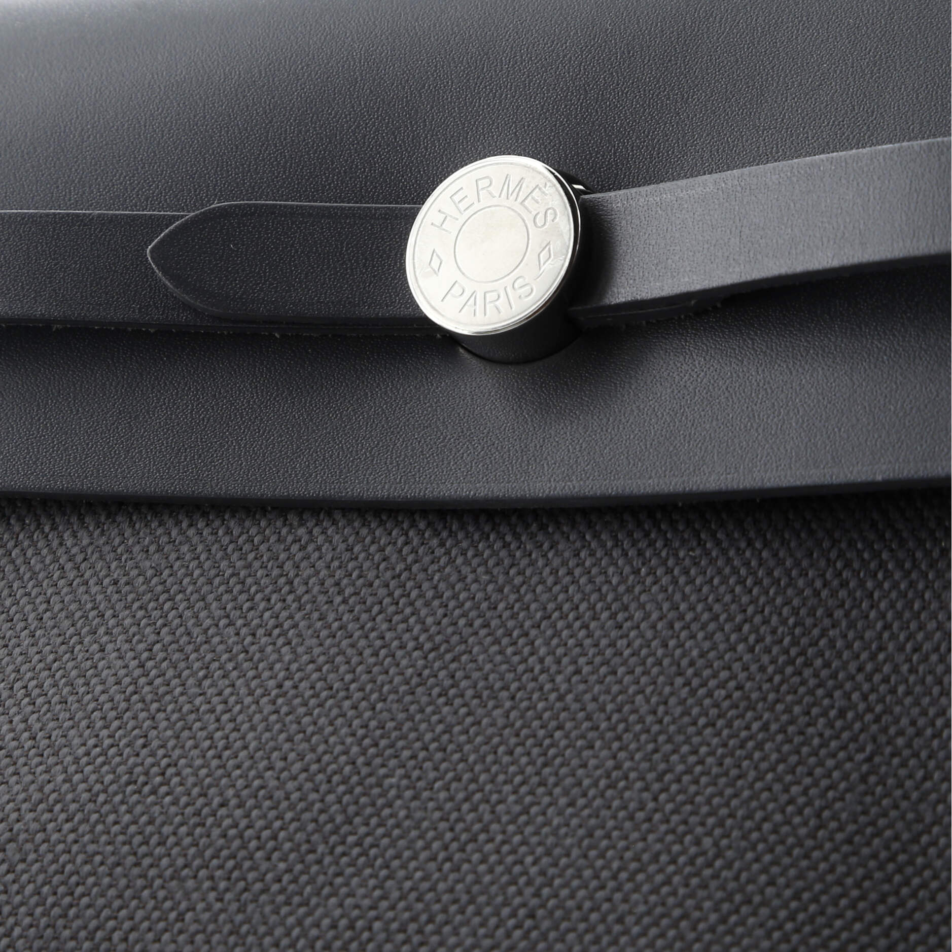 Hermes Herbag Zip Toile and Leather 20