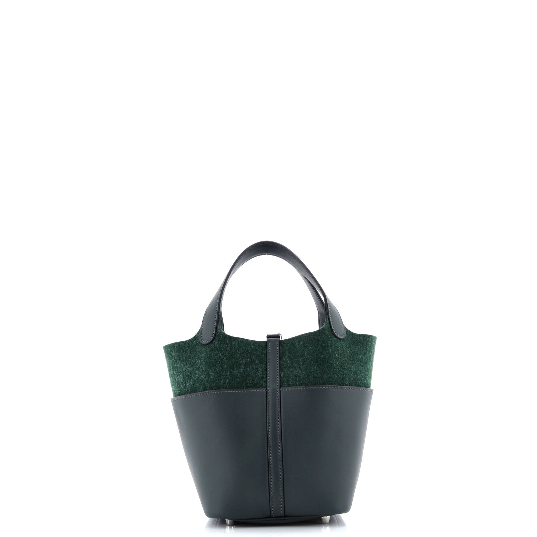 Hermes Go Team Picotin Lock Bag Feutre Wool and Swift PM