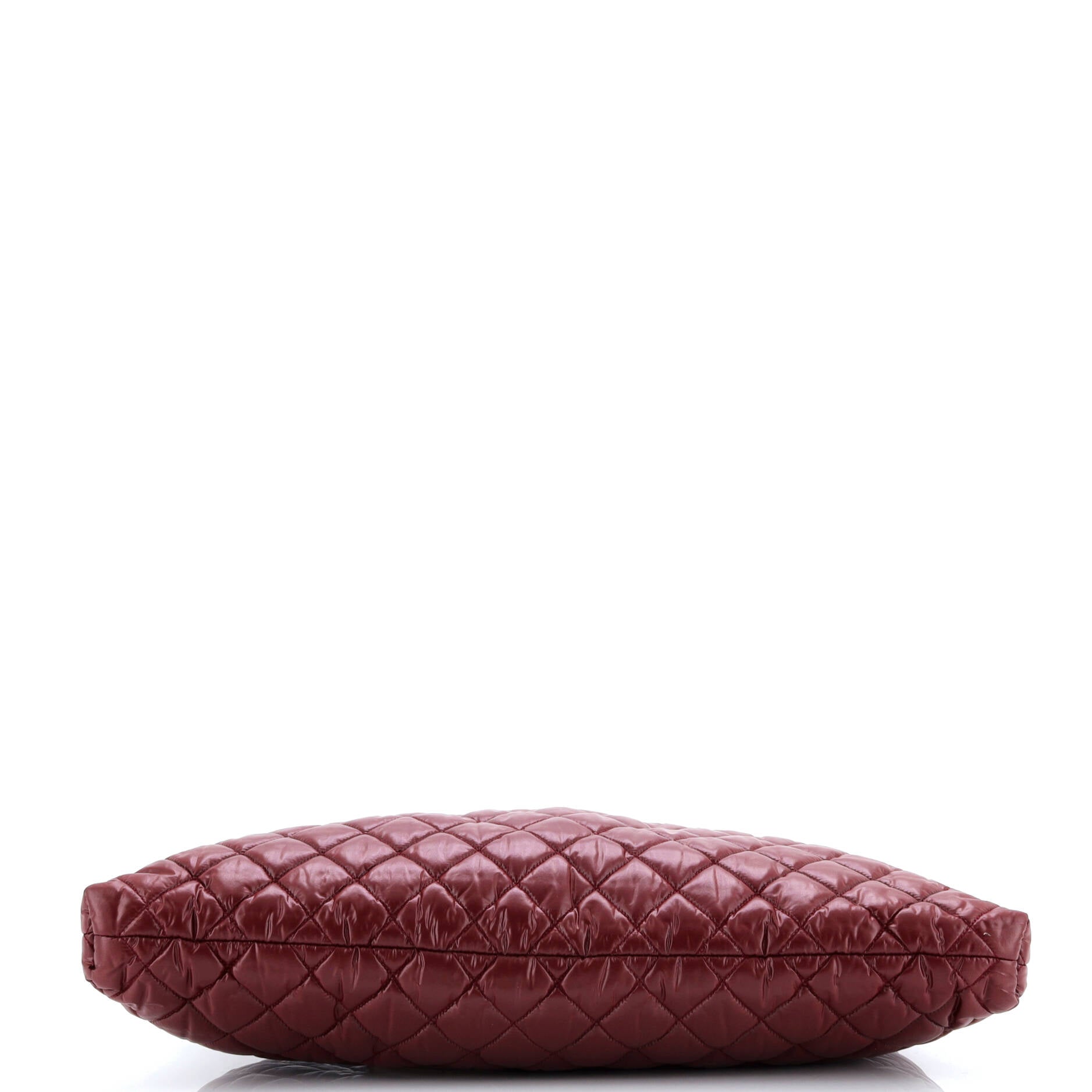 Chanel Coco Cocoon Flat Tote Quilted Nylon with Leather Large
