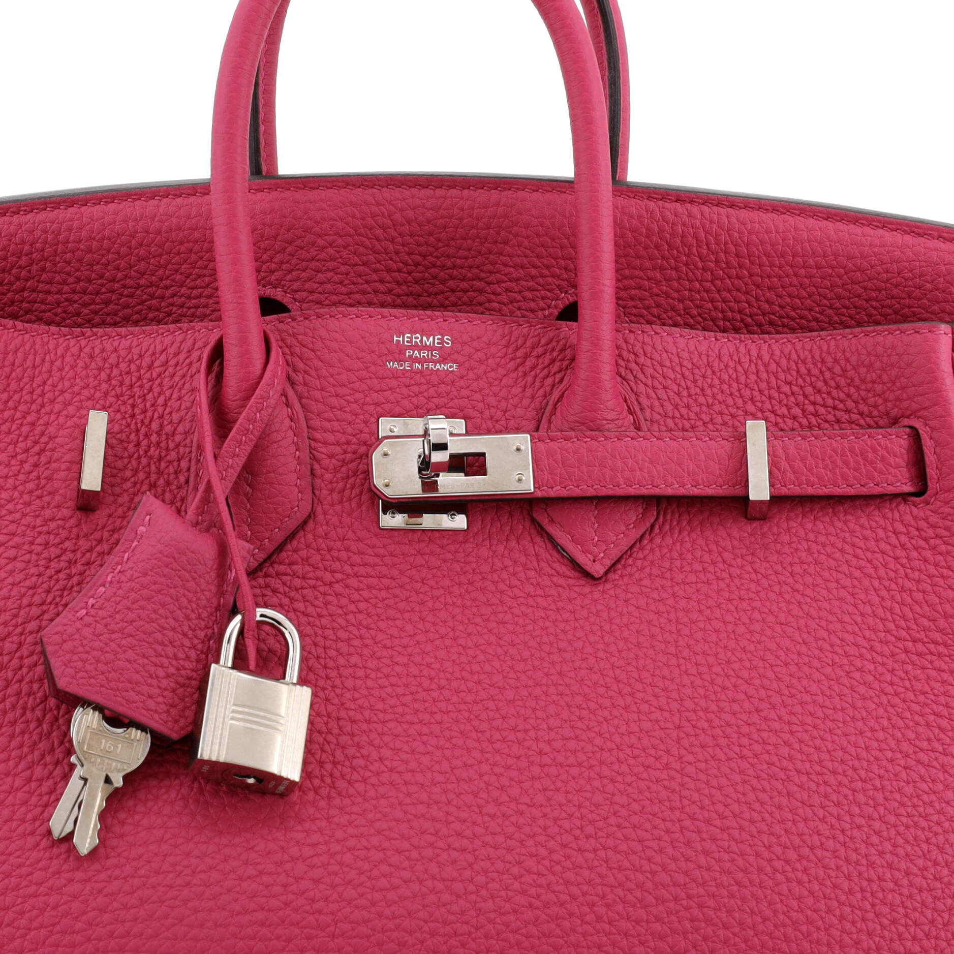 Hermes Birkin Handbag Pink Togo with Palladium Hardware 25
