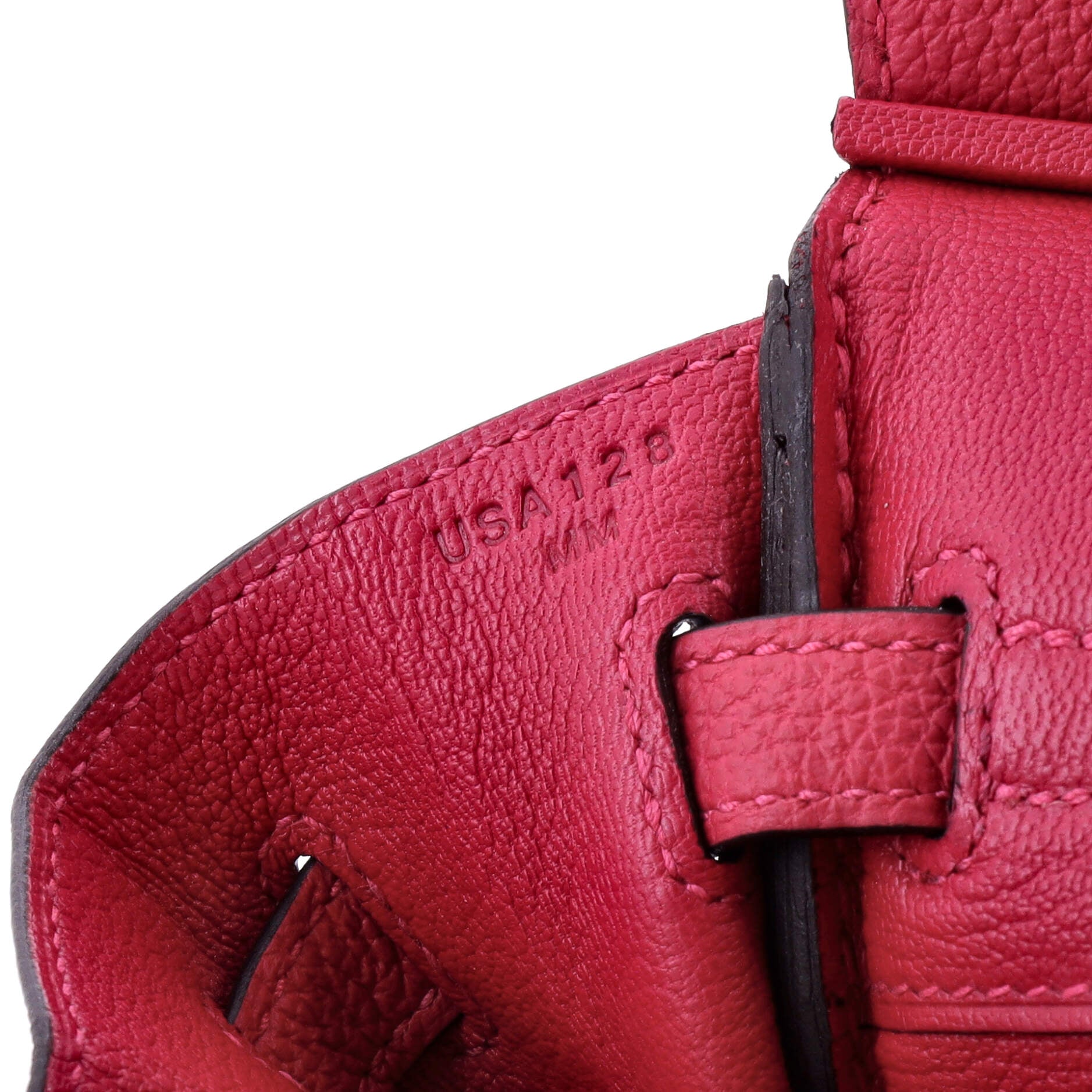 Hermes Birkin Handbag Pink Togo with Palladium Hardware 25