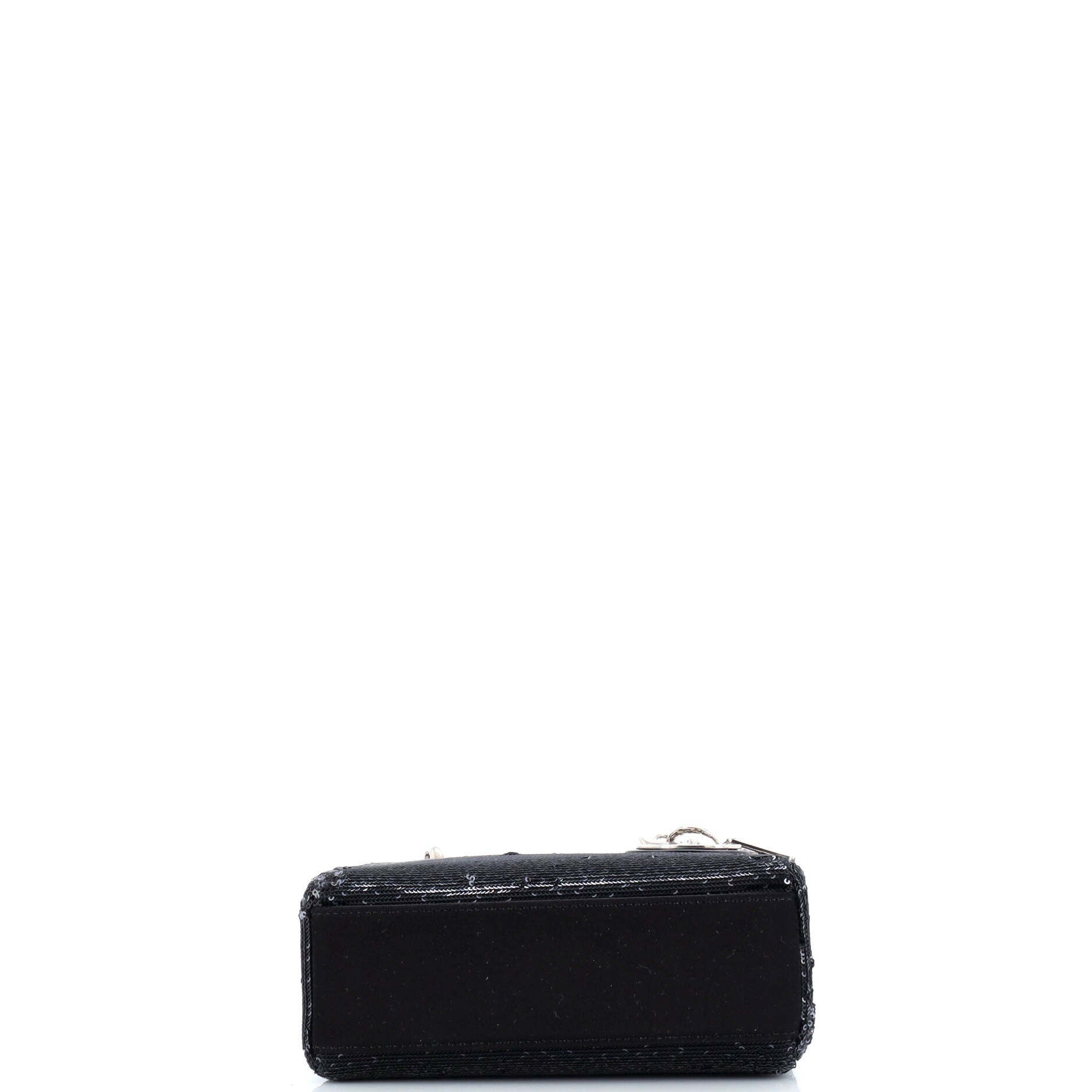 Christian Dior Lady Dior Bag Sequin Embellished Satin Mini