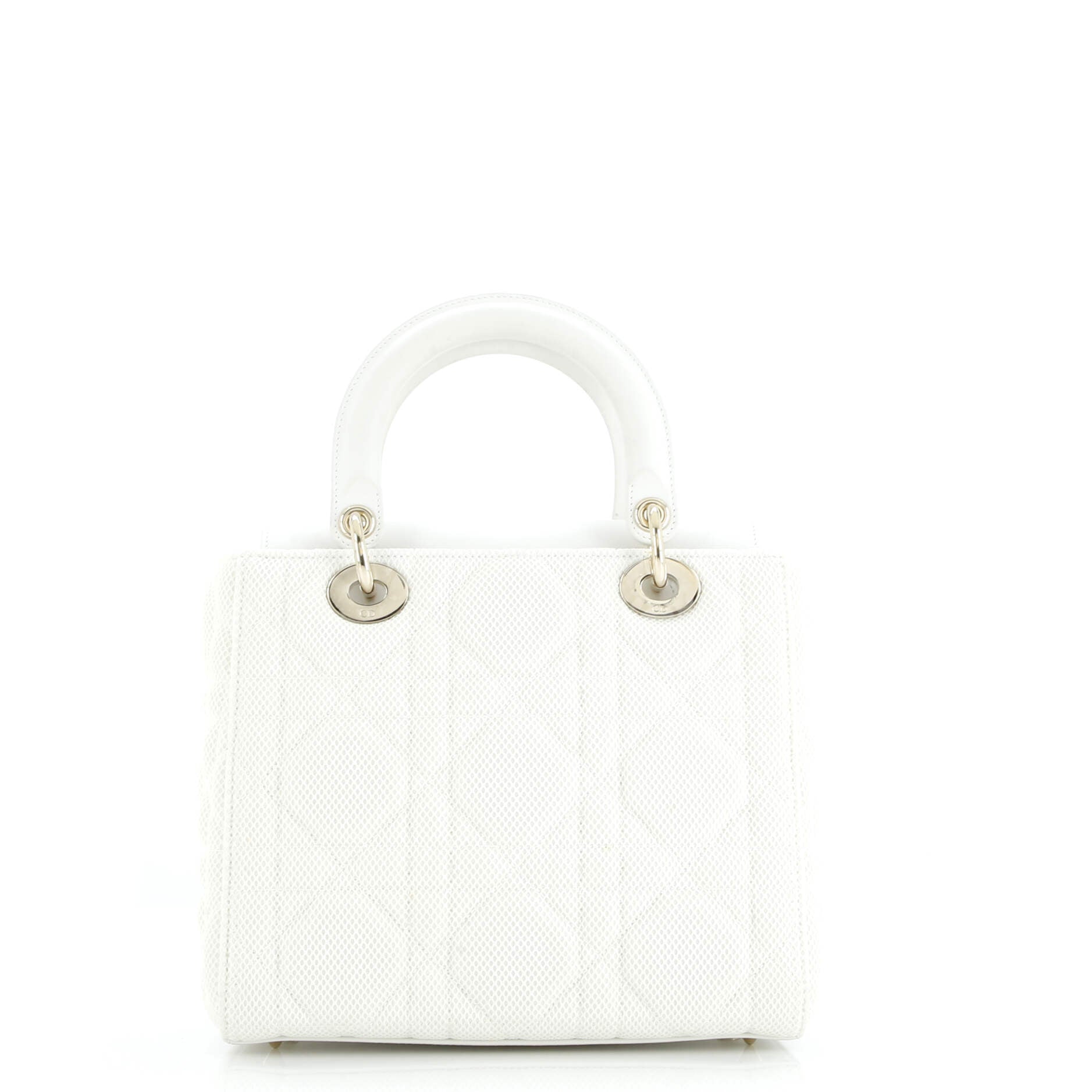 Christian Dior Lady Dior Bag Cannage Quilt Mesh Medium