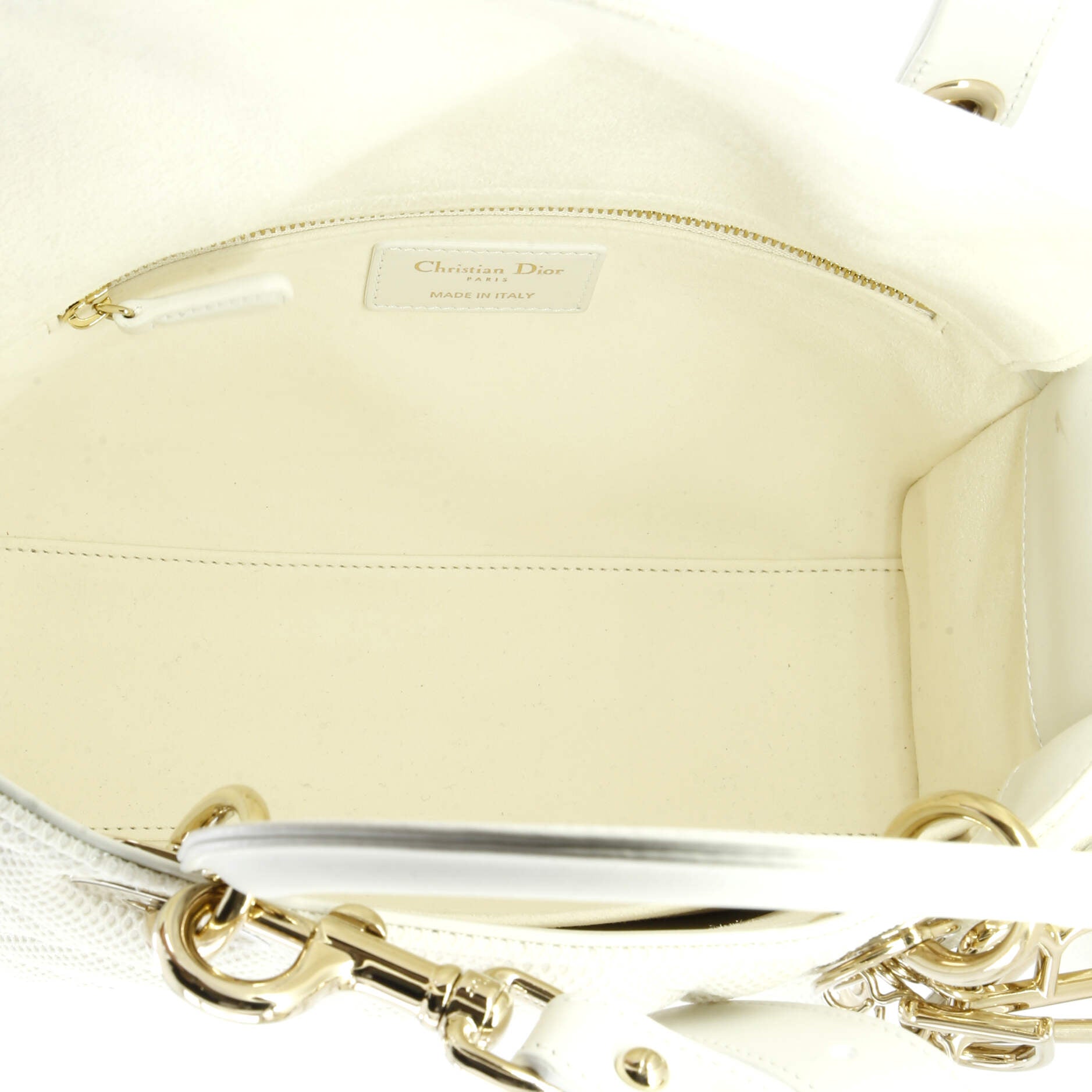 Christian Dior Lady Dior Bag Cannage Quilt Mesh Medium