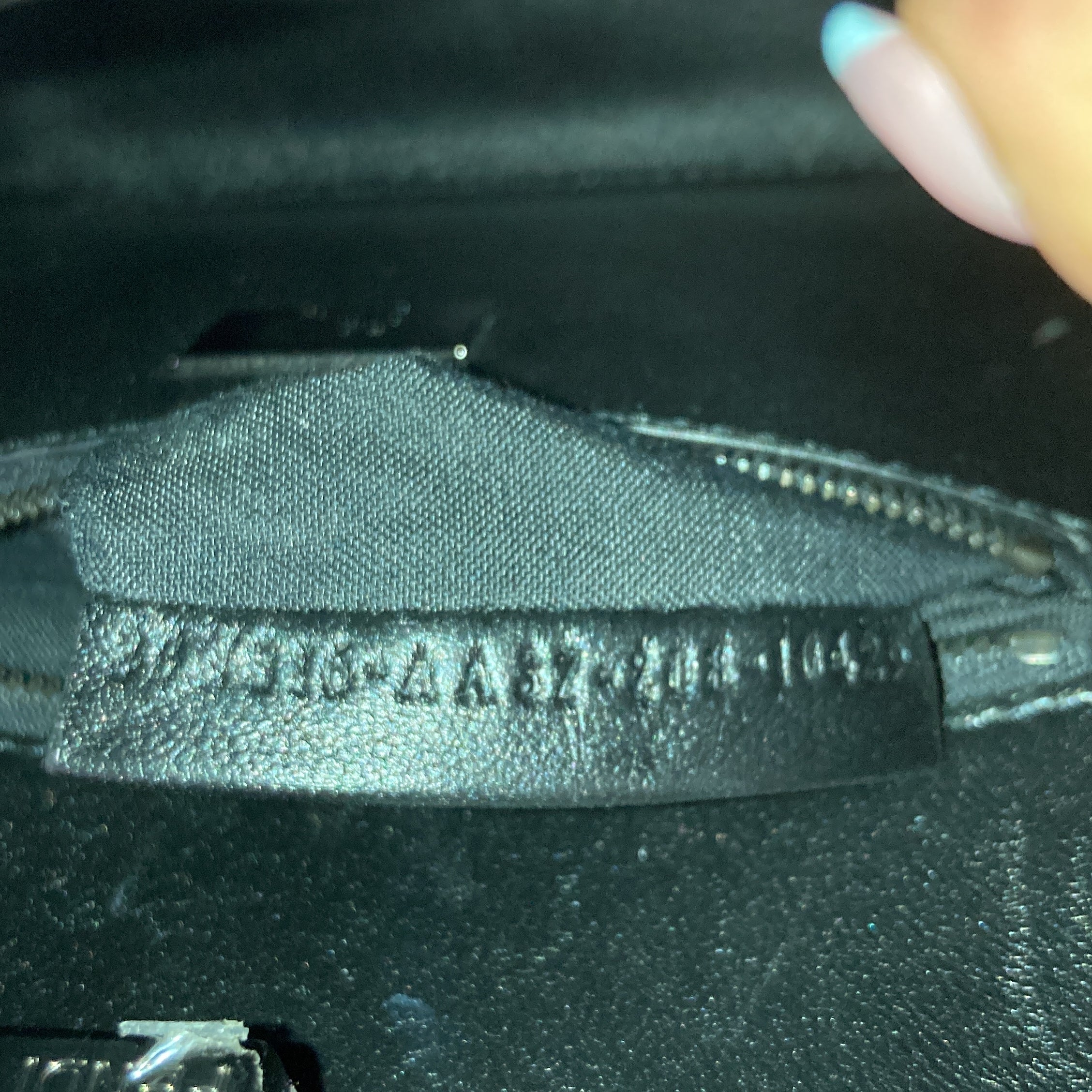 Fendi Resin Handle Peekaboo Bag Patent Mini