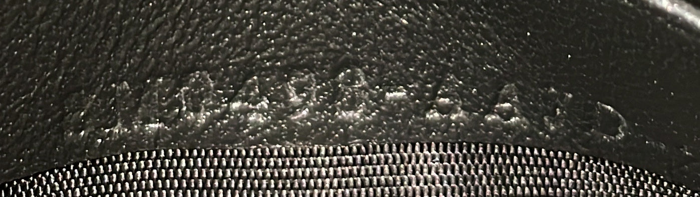 Fendi Baguette Wallet on Chain Zucca Embossed Leather