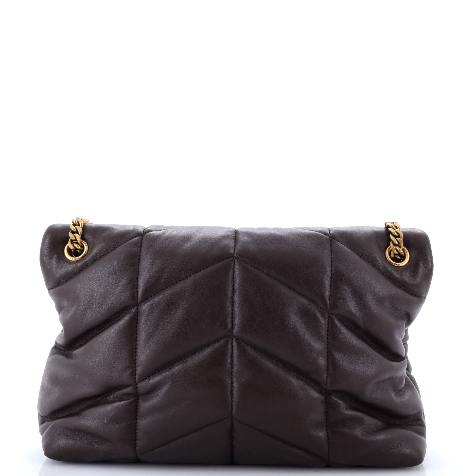 Saint Laurent Loulou Puffer Shoulder Bag Quilted Leather Medium
