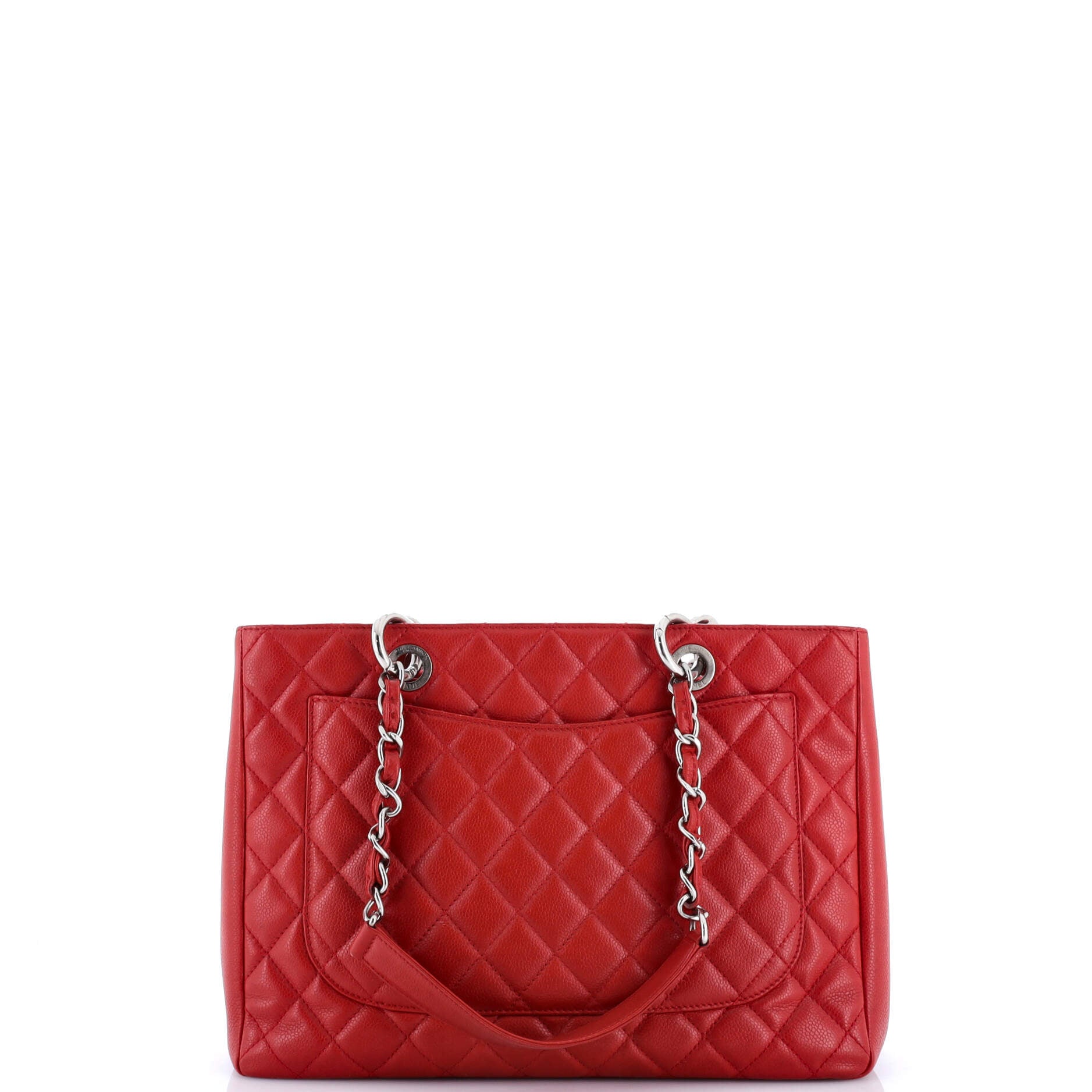 Chanel Grand Shopping Tote Quilted Caviar