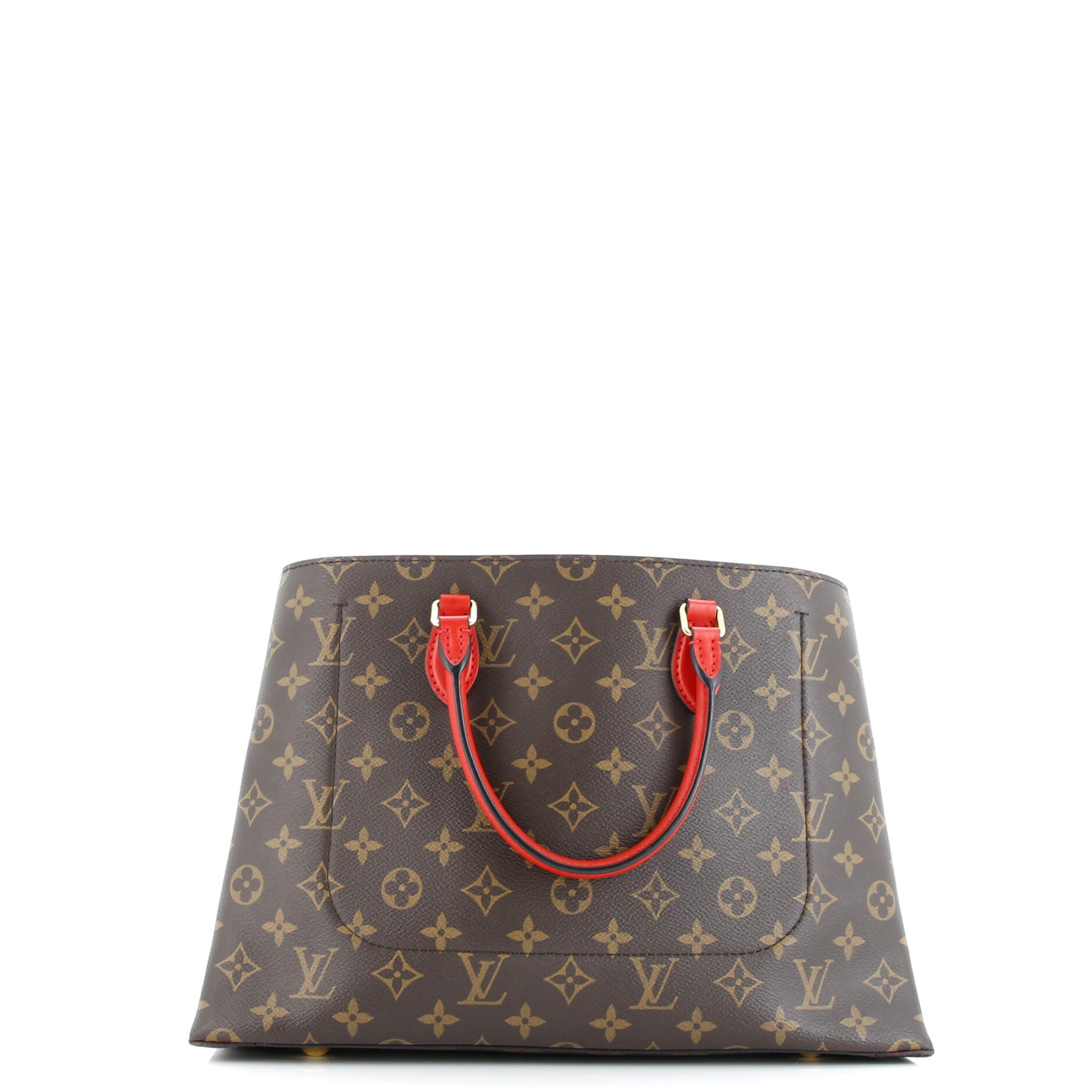 Louis Vuitton Flower Tote Monogram Canvas with Leather