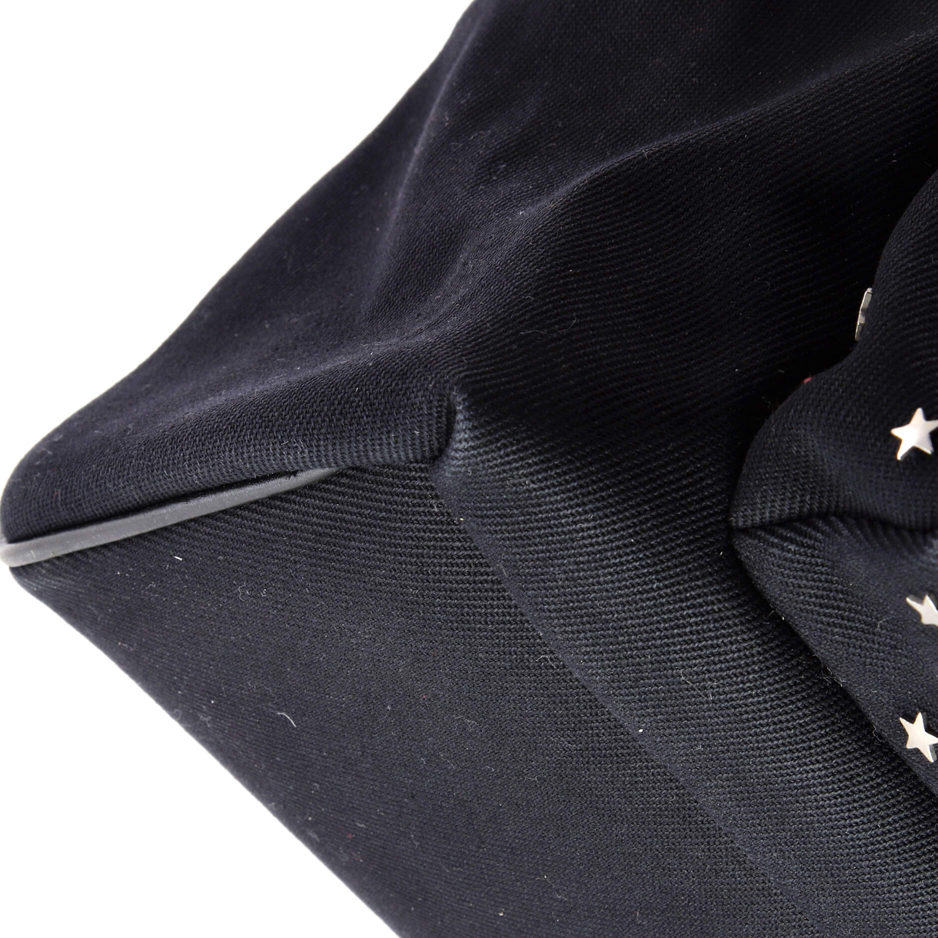 Saint Laurent City Backpack Studded Canvas Medium
