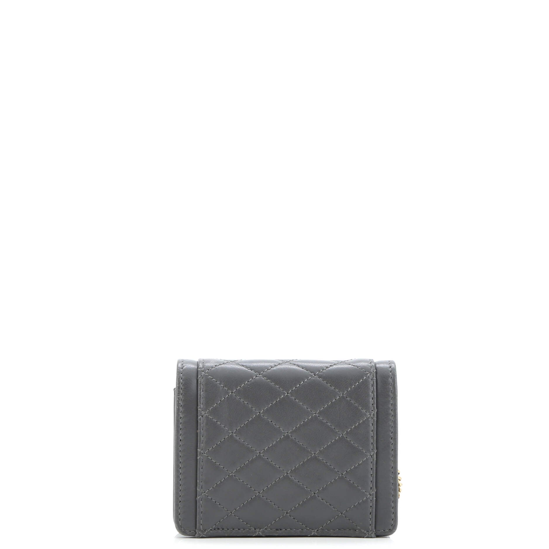 Saint Laurent Gaby Envelope Chain Crossbody Bag Quilted Leather Micro