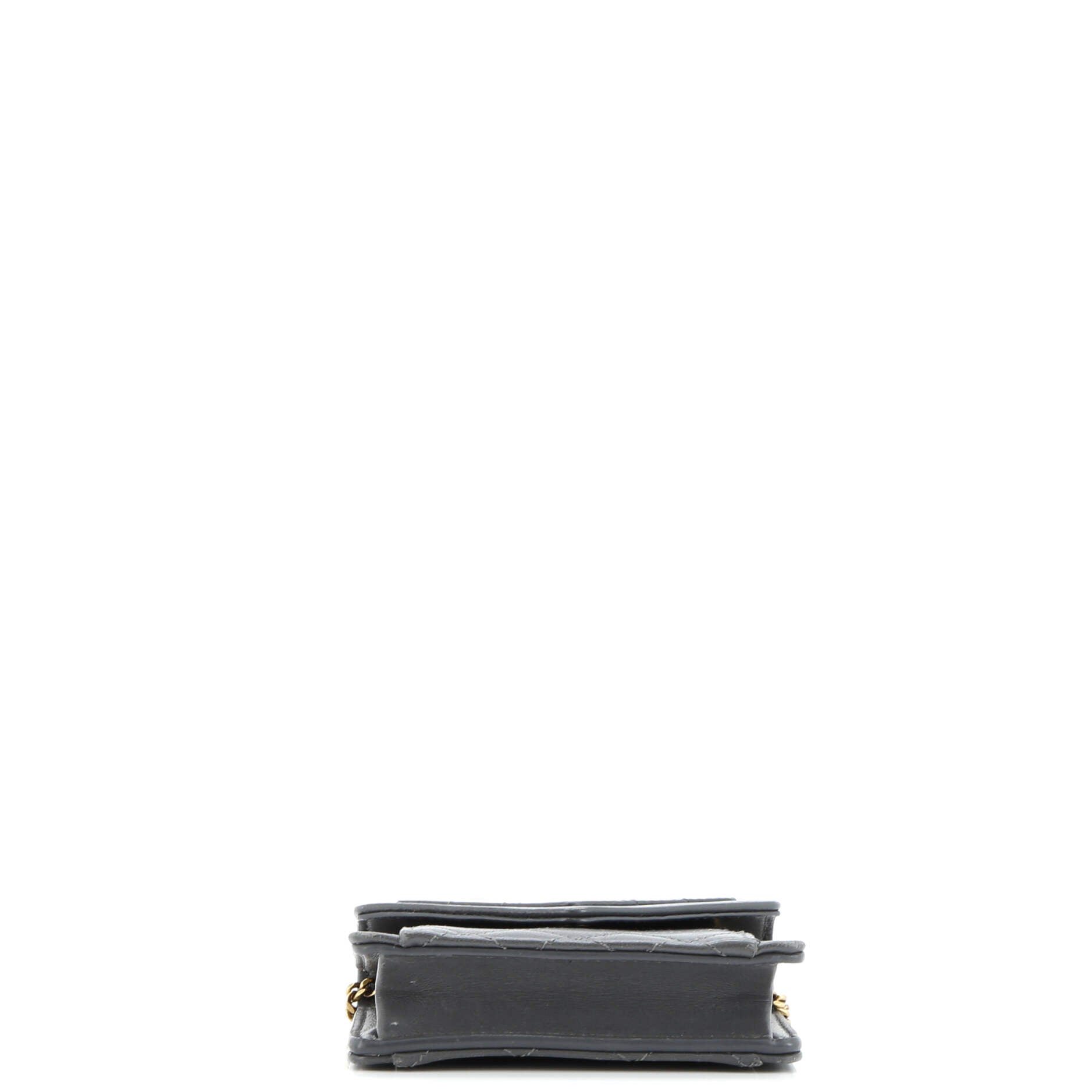 Saint Laurent Gaby Envelope Chain Crossbody Bag Quilted Leather Micro