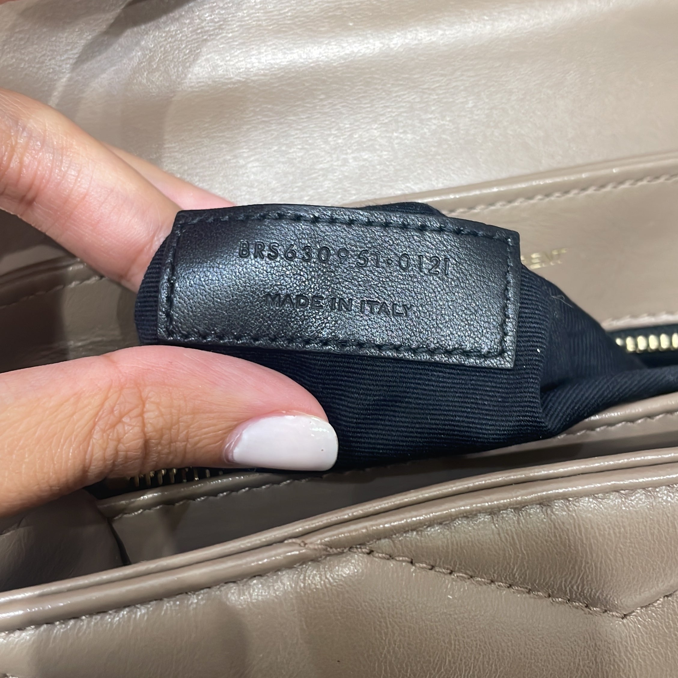Saint Laurent Loulou Shoulder Bag Matelasse Chevron Leather Toy