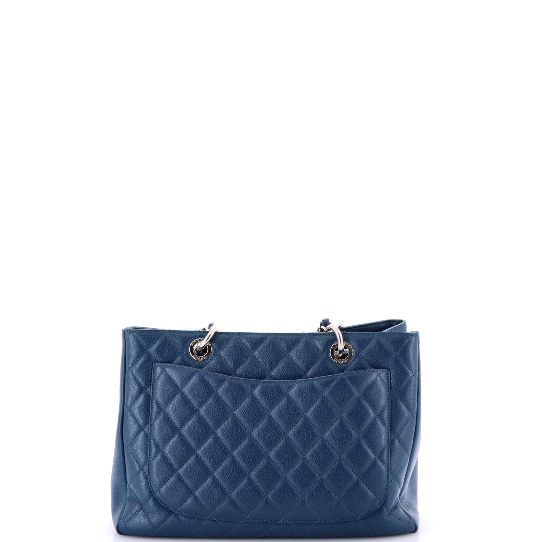 Chanel Grand Shopping Tote Quilted Caviar