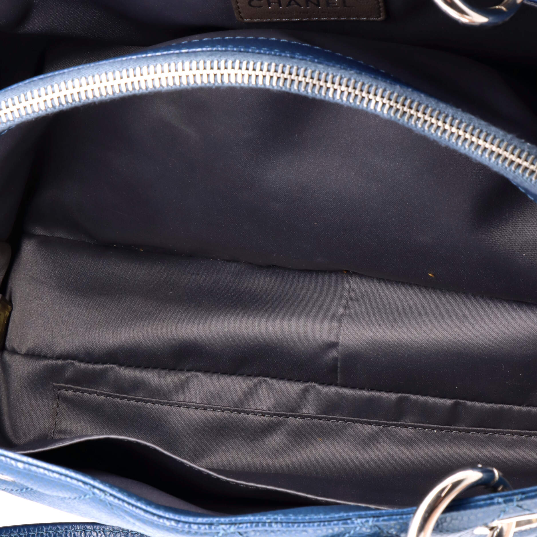Chanel Grand Shopping Tote Quilted Caviar
