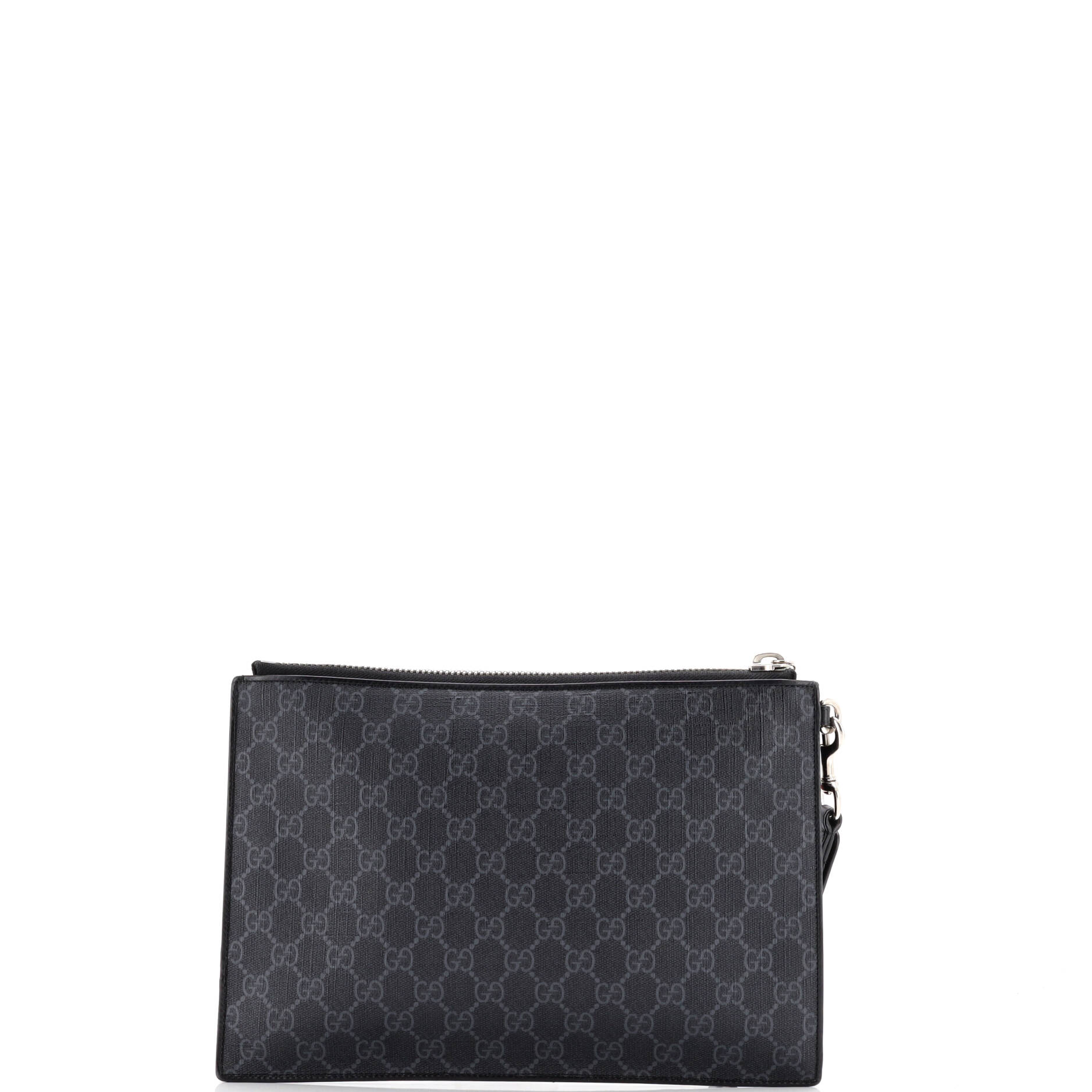 Gucci Night Courrier Pouch GG Coated Canvas with Applique