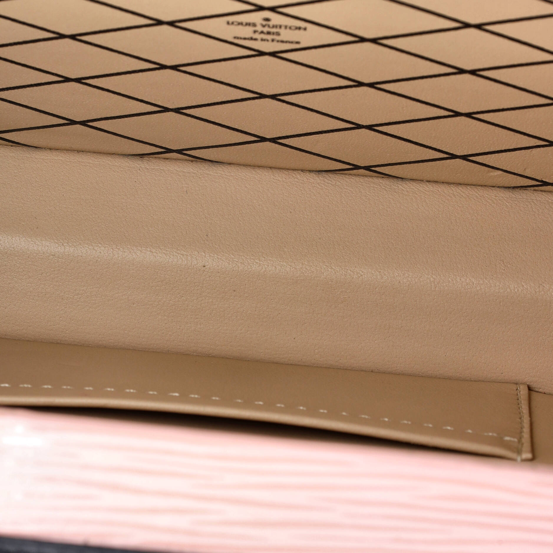 Louis Vuitton Petite Malle Handbag Epi Leather