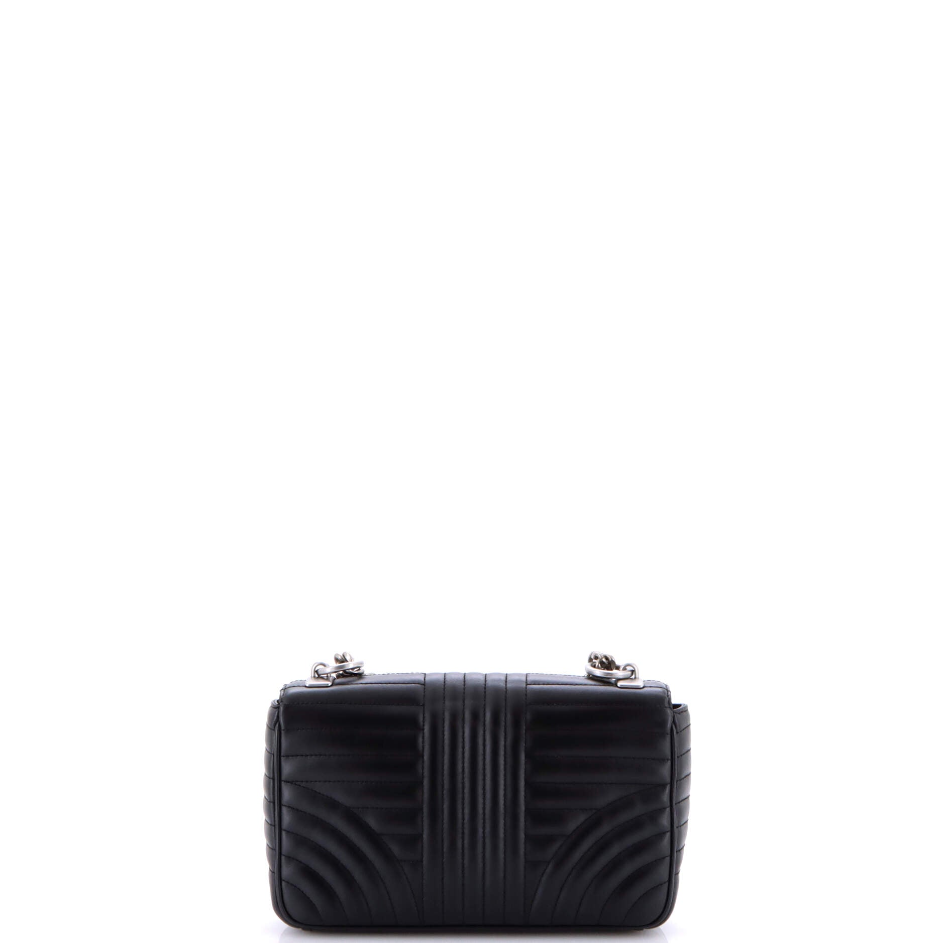 Prada Chain Flap Shoulder Bag Diagramme Quilted Leather Medium