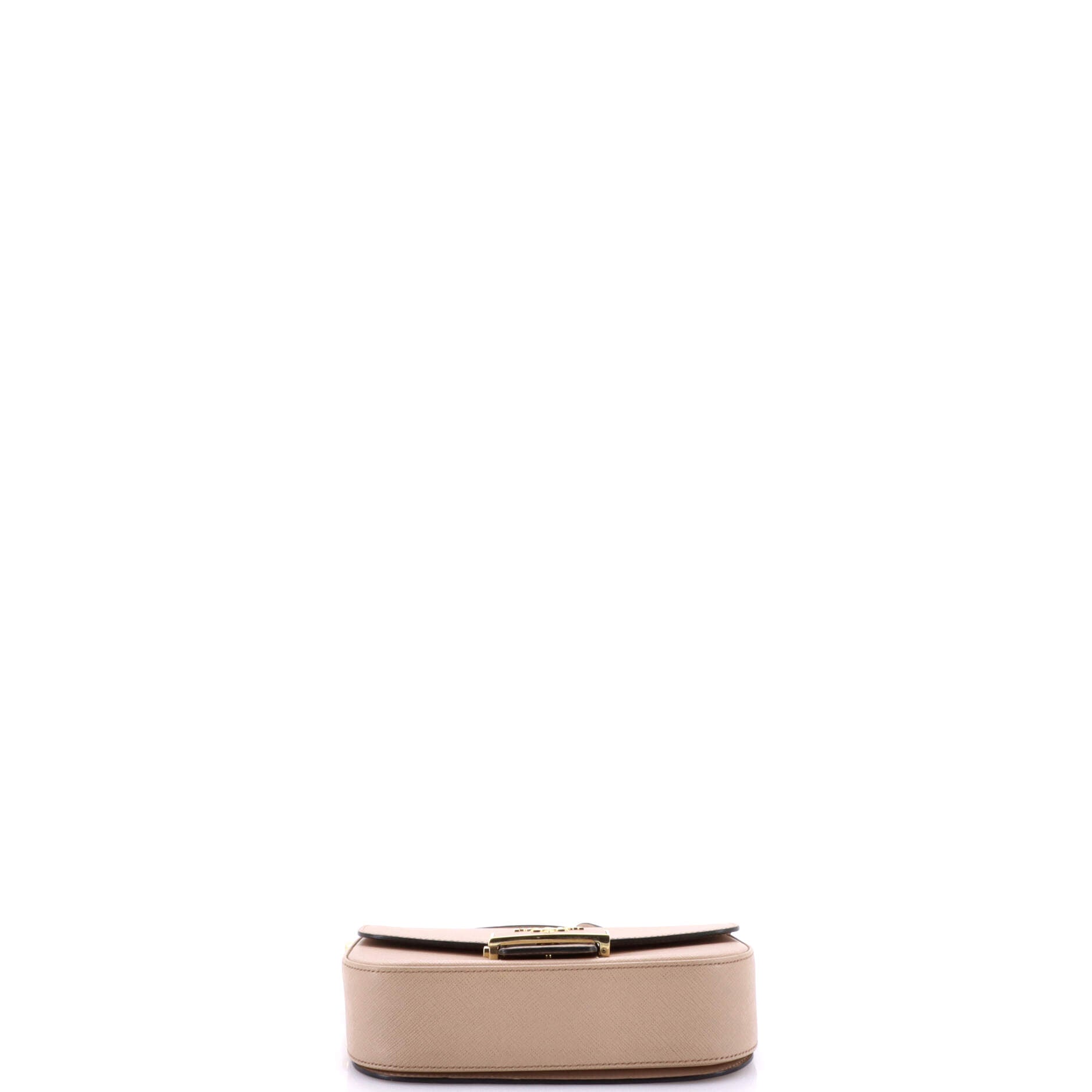 Prada Embleme Flap Bag Saffiano Leather Small