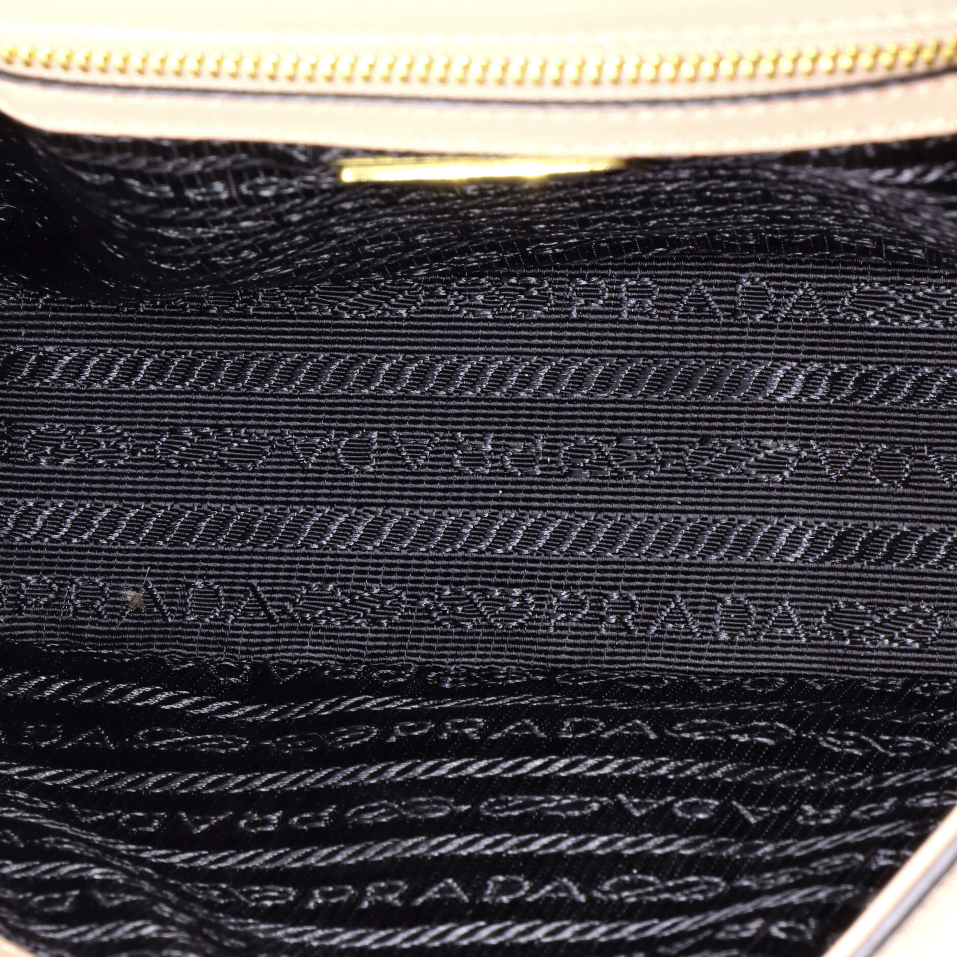 Prada Embleme Flap Bag Saffiano Leather Small